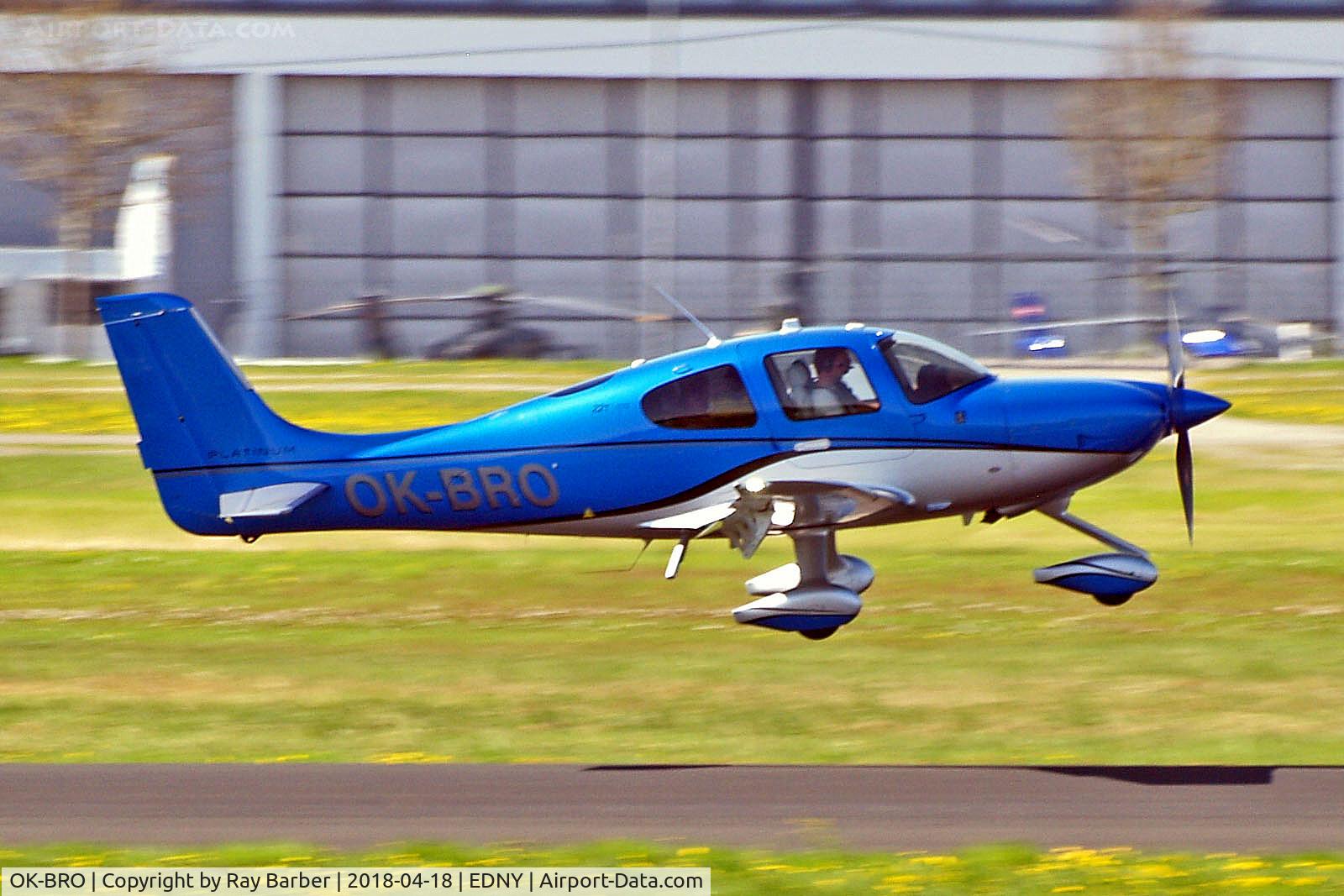 OK-BRO, 2016 Cirrus SR22T GTS C/N 1452, OK-BRO   Cirrus SR-22T GTS [1452] Friedrichshafen~D 18/04/2018