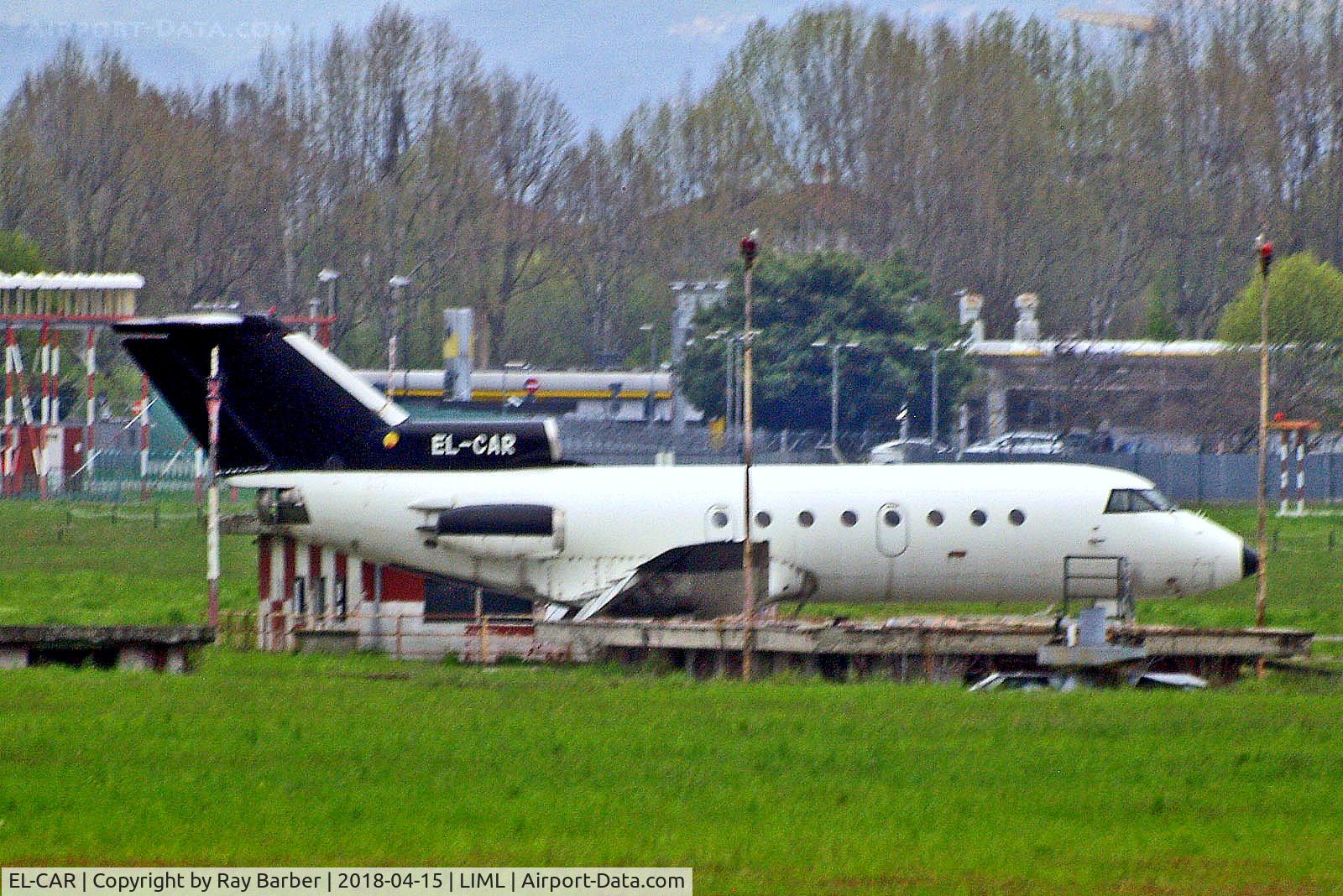 EL-CAR, Yakovlev Yak-40 C/N 9412030, EL-CAR   Yakovlev Yak-40 [9412030] (Lorenzo Construction) Milan-Linate~I 15/04/2018