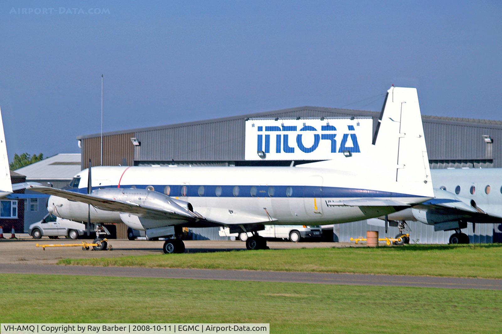 VH-AMQ, 1968 Hawker Siddeley HS.748-228 Srs 2A C/N 1603, VH-AMQ   Avro 748 Srs.2/228 [1603] Southend~G 11/10/2008