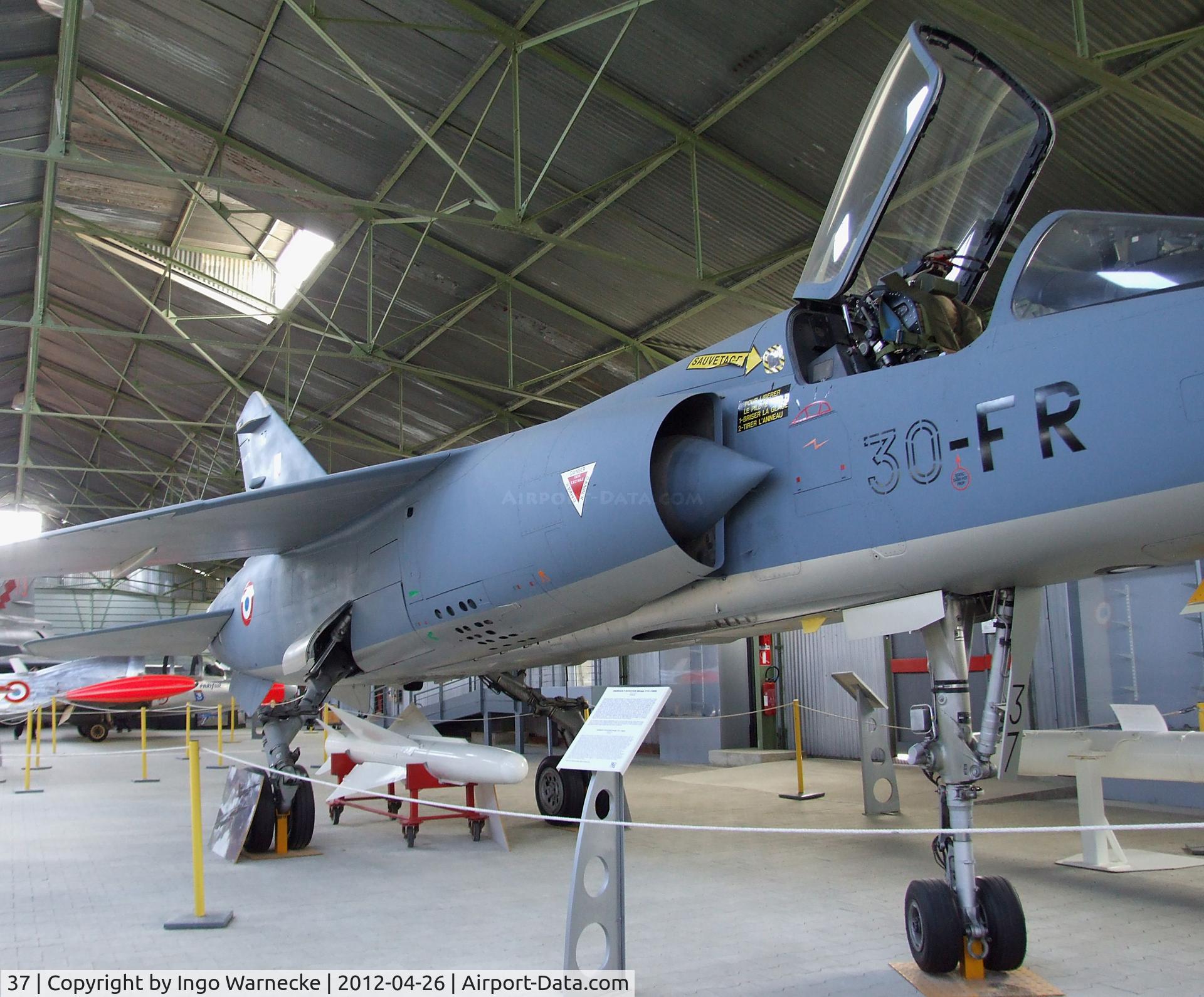 37, Dassault Mirage F.1C C/N 37, Dassault Mirage F.1C at the Musée Européen de l'Aviation de Chasse, Montelimar Ancone airfield