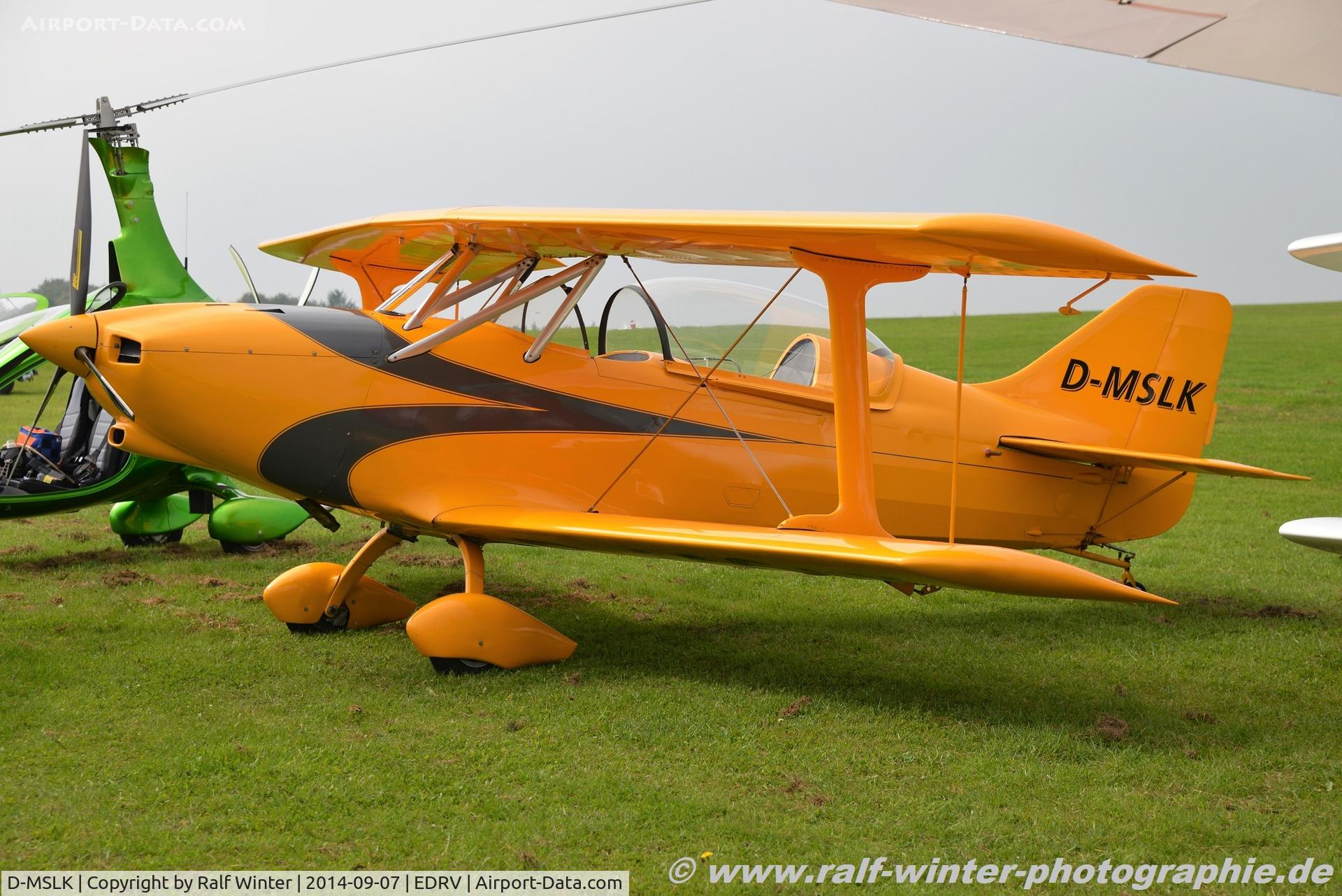 D-MSLK, 1999 B&F Funk FK-12 Comet C/N 012-021, B&F Technik Funk FK-12 Comet - Private - 12-021 - DMSLK - 07.09.2014 - EDRV