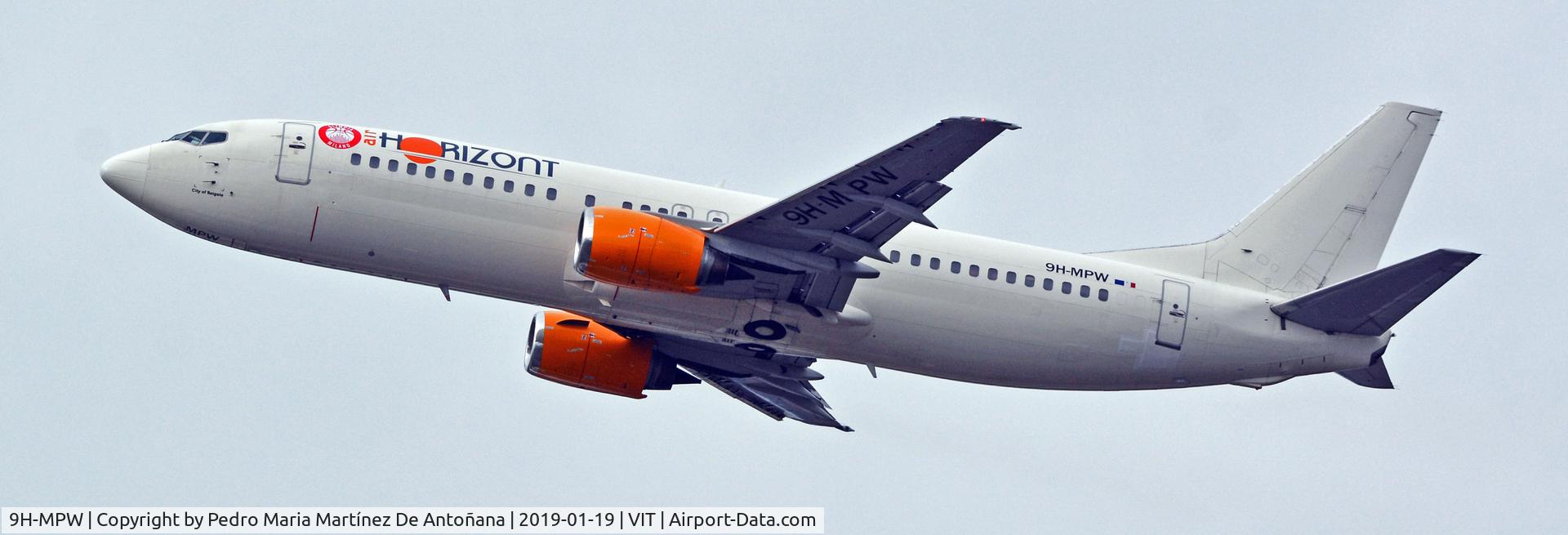 9H-MPW, 1991 Boeing 737-484 C/N 25417, Aeropuerto de Foronda - Vitoria-Gasteiz - Euskadi - España