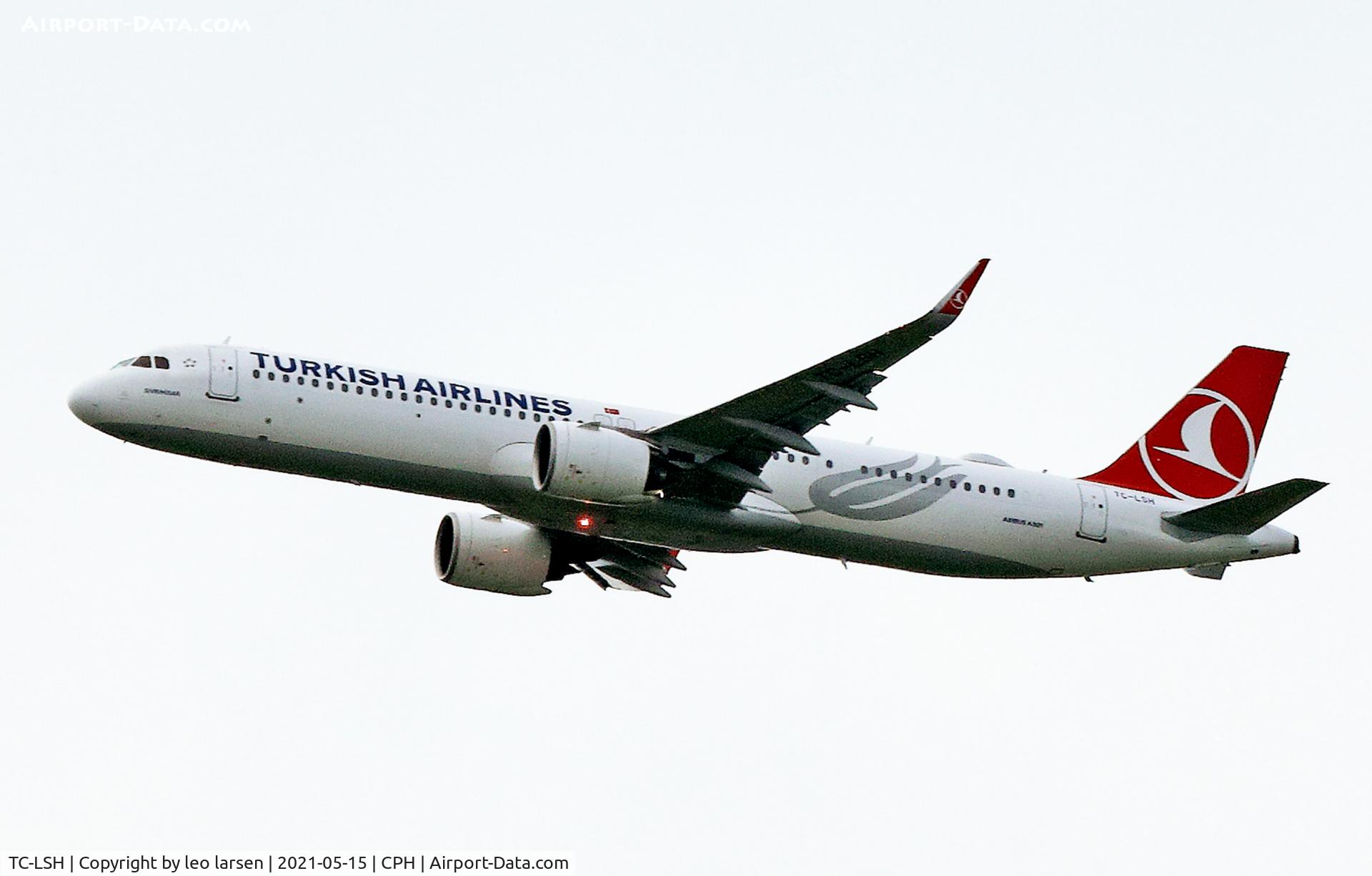 TC-LSH, 2019 Airbus A321-271NX C/N 8919, Copenhagen 15.5.2021