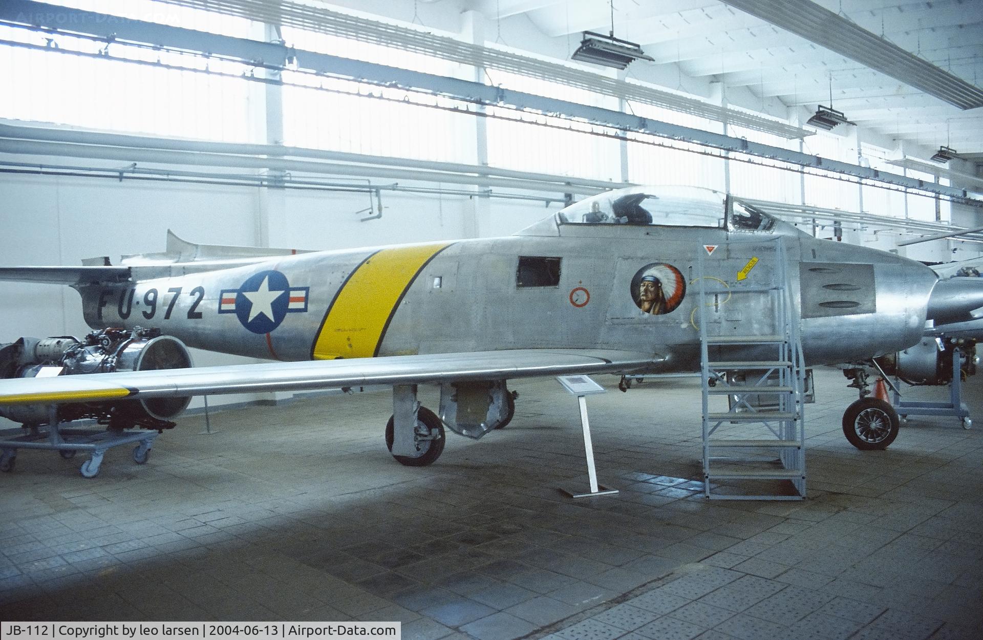 JB-112, Canadair CL-13B Sabre 6 C/N S6-1653, Wernigerode Museum 13.6.2004