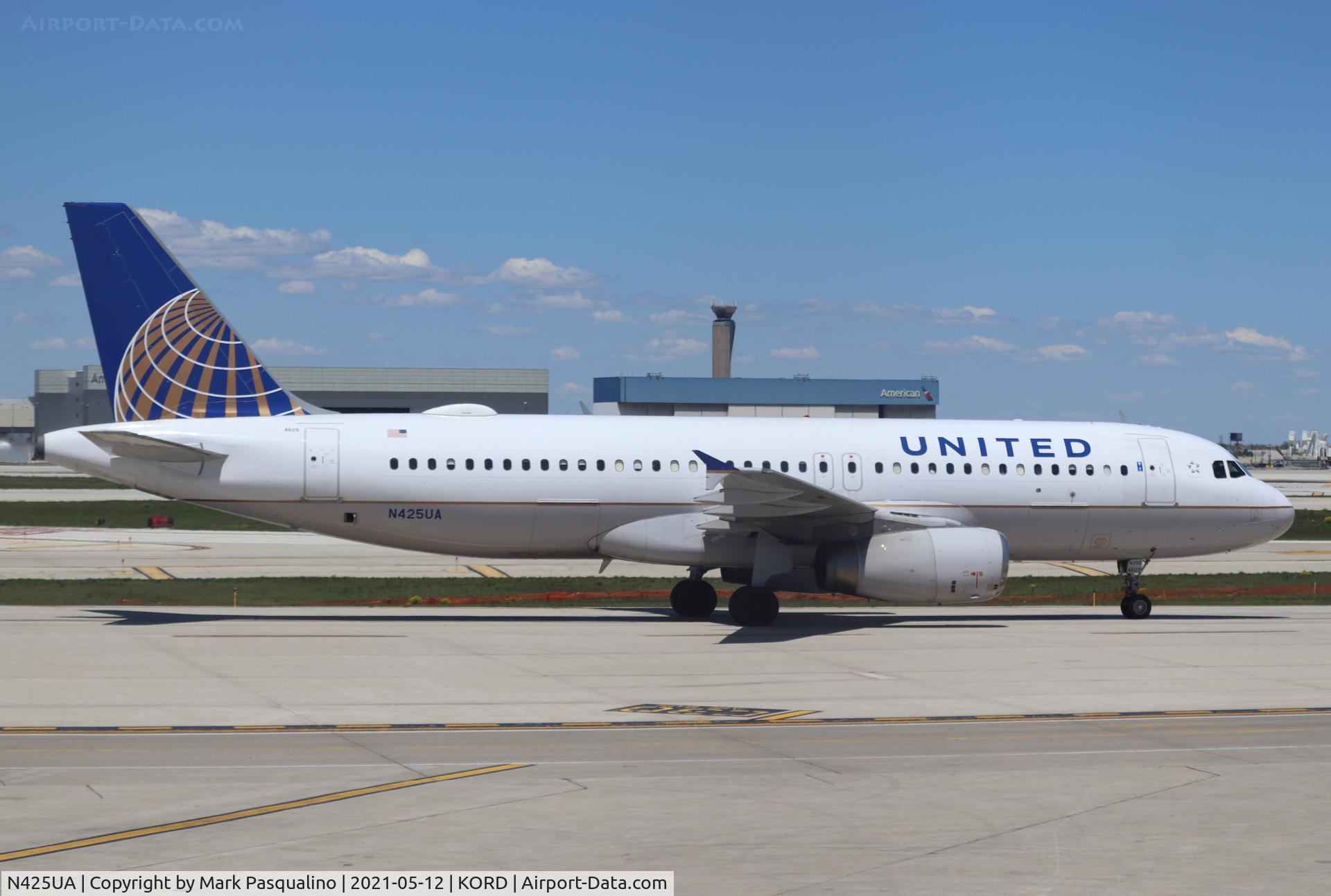 N425UA, 1995 Airbus A320-232 C/N 508, Airbus A320-232