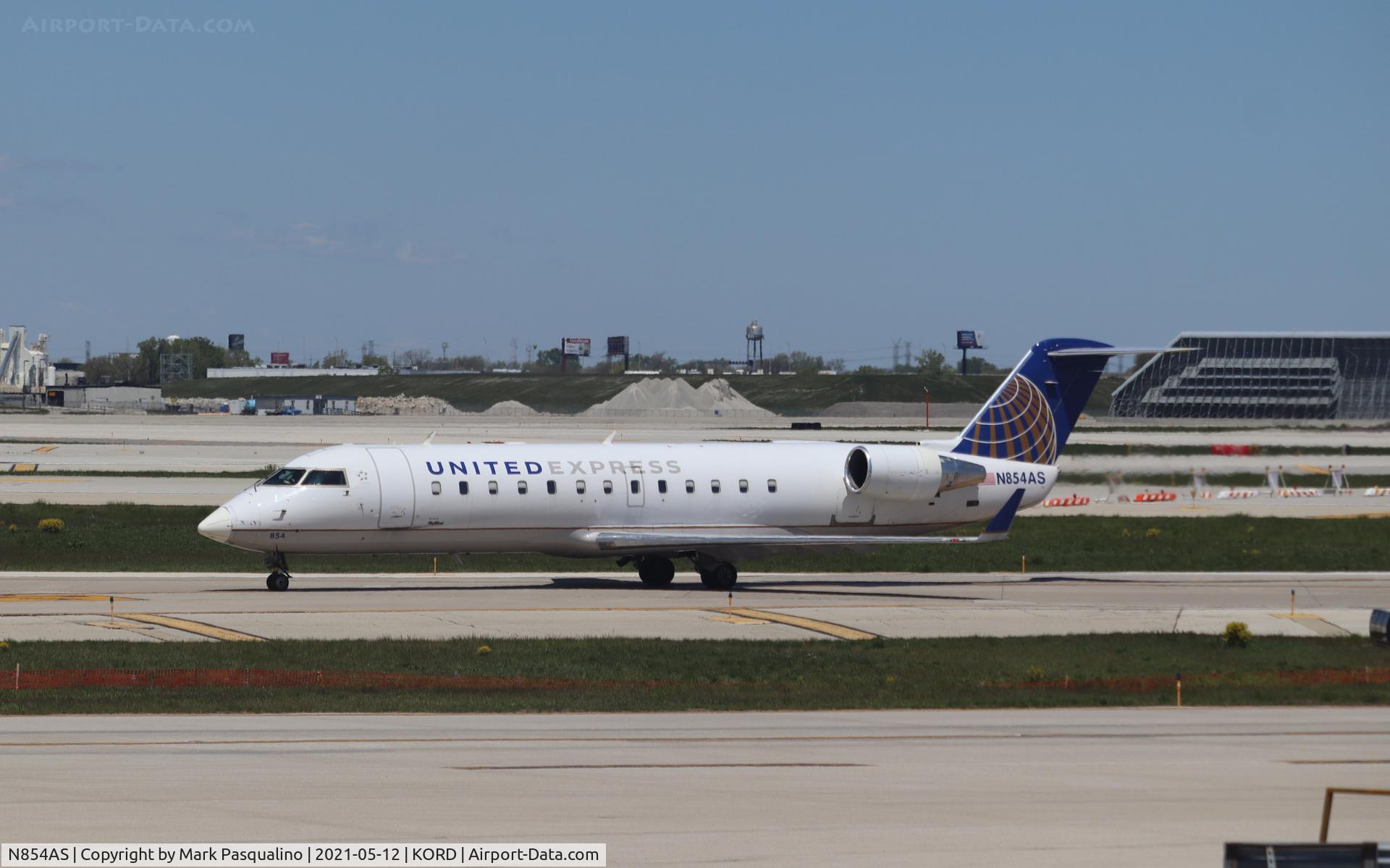 N854AS, 2000 Bombardier CRJ-200ER (CL-600-2B19) C/N 7382, CL-600-2B19