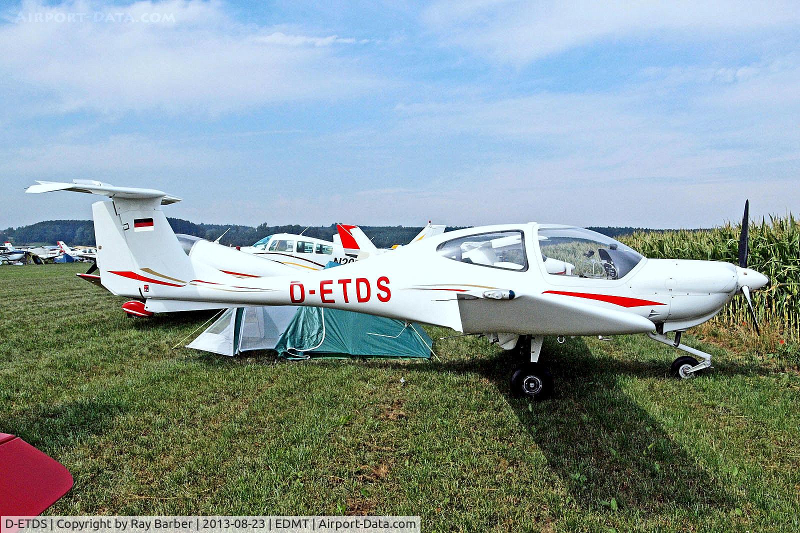 D-ETDS, 2002 Diamond DA-40 Diamond Star C/N 40.065, D-ETDS   Diamond DA.40 Star [40.065] Tannheim~D 23/08/2013
