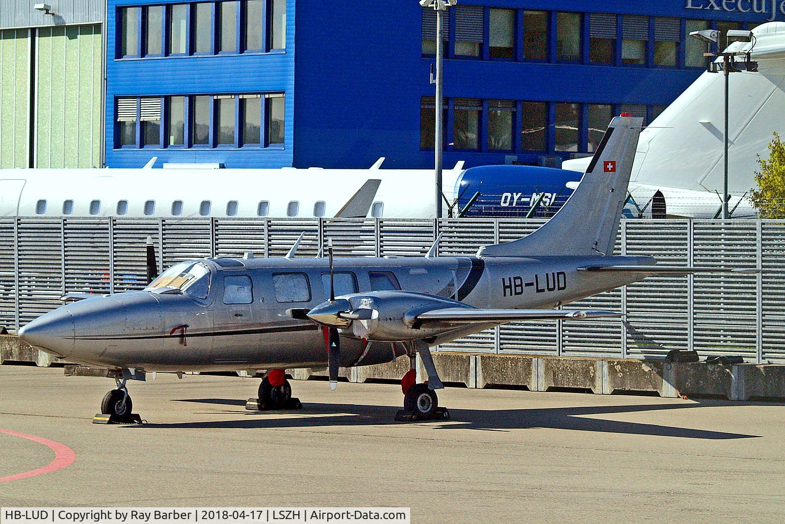 HB-LUD, 1984 Piper PA-60-700P Aerostar C/N 60-8423010, HB-LUD   Piper PA-60-700P Aerostar [60-8423010] Zurich~HB 17/04/2018