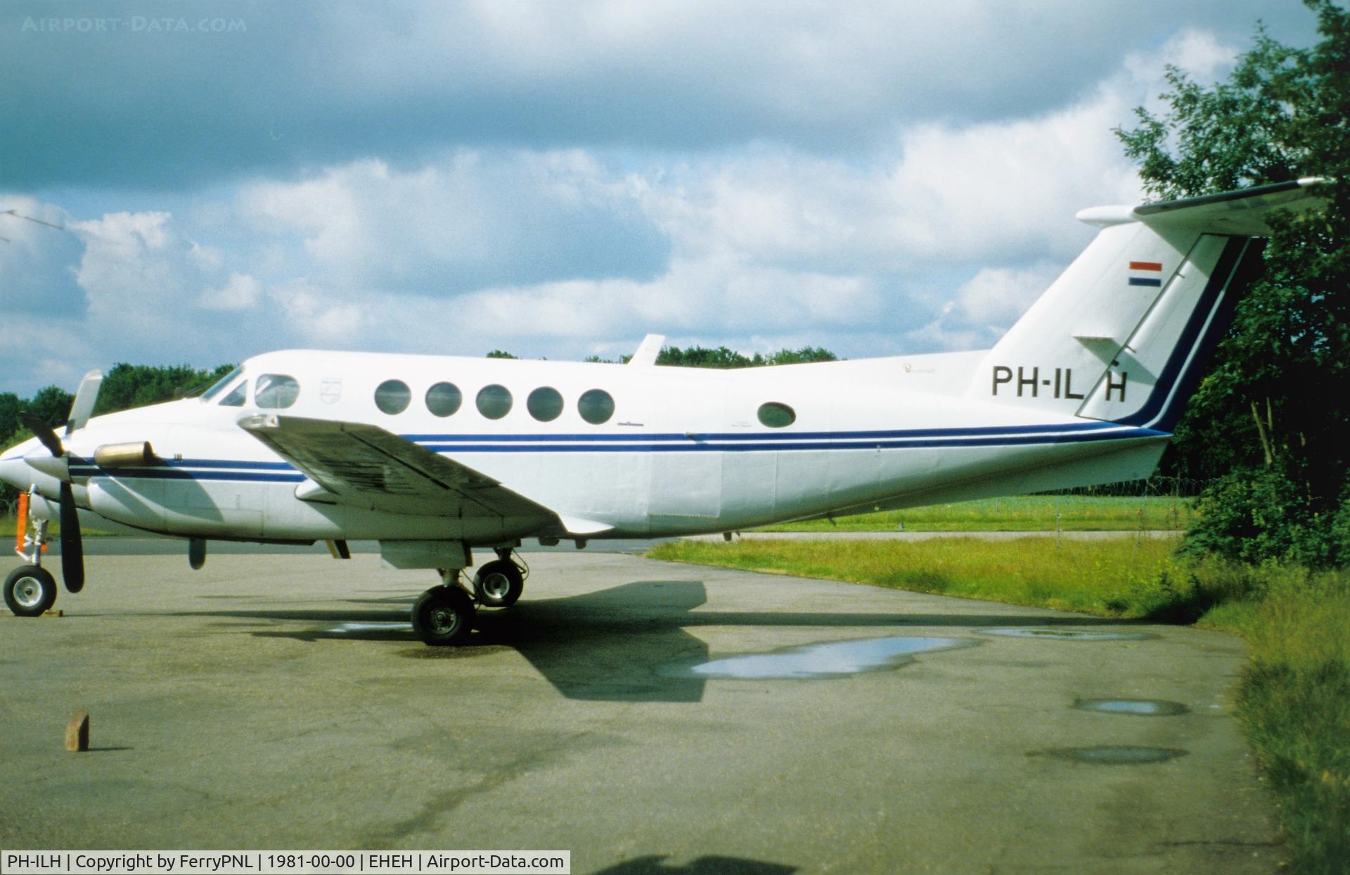 PH-ILH, 1980 Beech 200 Super King Air C/N BB-737, Philips Be200
