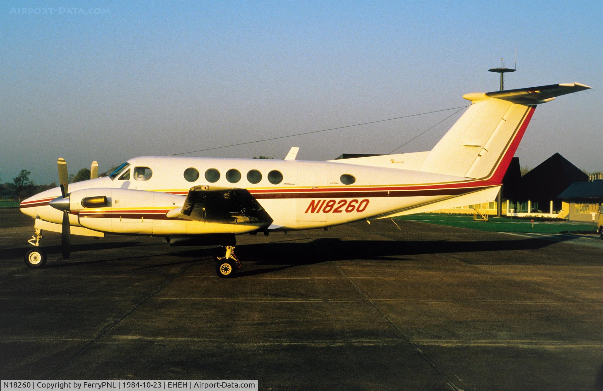 N18260, 1981 Beech 200 King Air C/N BB-900, Digital Equipment Corporation Be200 was a regular in EIN