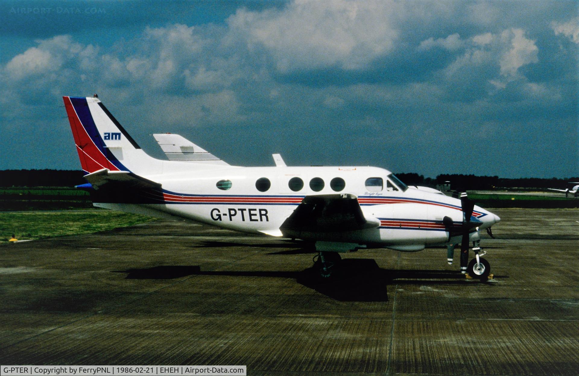 G-PTER, 1981 Beech C90 King Air C/N LJ-944, Eagle Aircraft Services Ltd BeC90