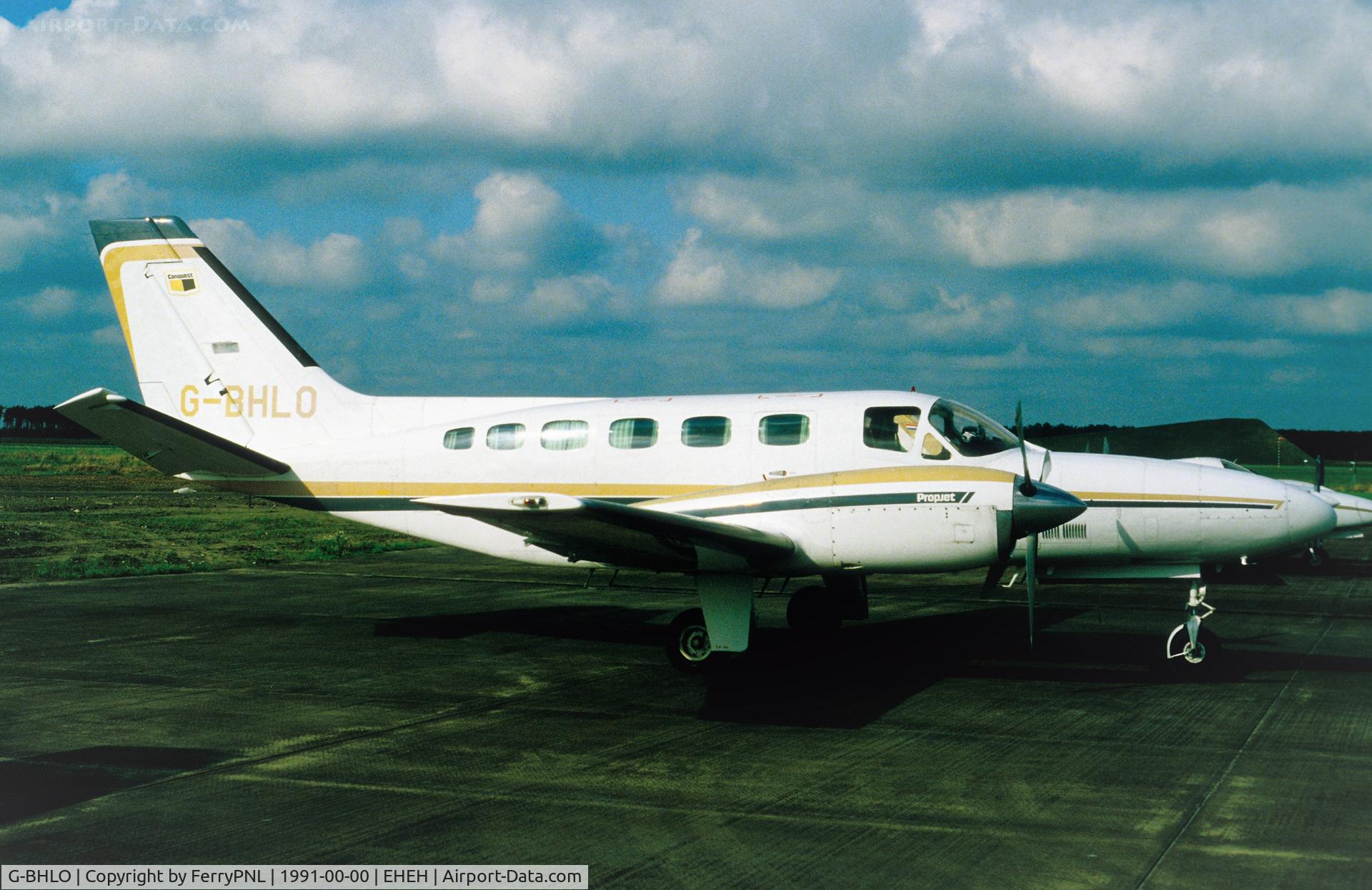 G-BHLO, 1981 Cessna 441 Conquest II C/N 441-0226, McAlpine Aviation Ltd Ce441