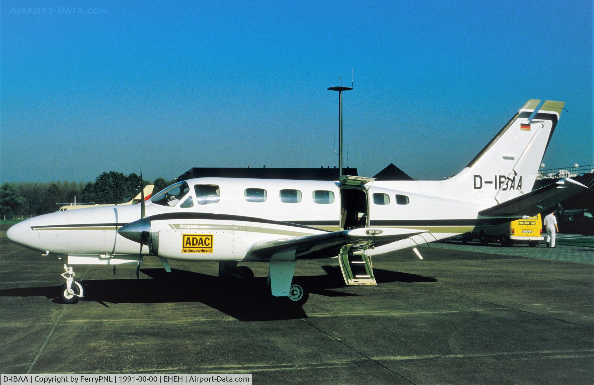 D-IBAA, 1982 Cessna 425 Conquest 1 C/N 425-0163, Ce425 in EIN, plane w/o in a crash in 1996