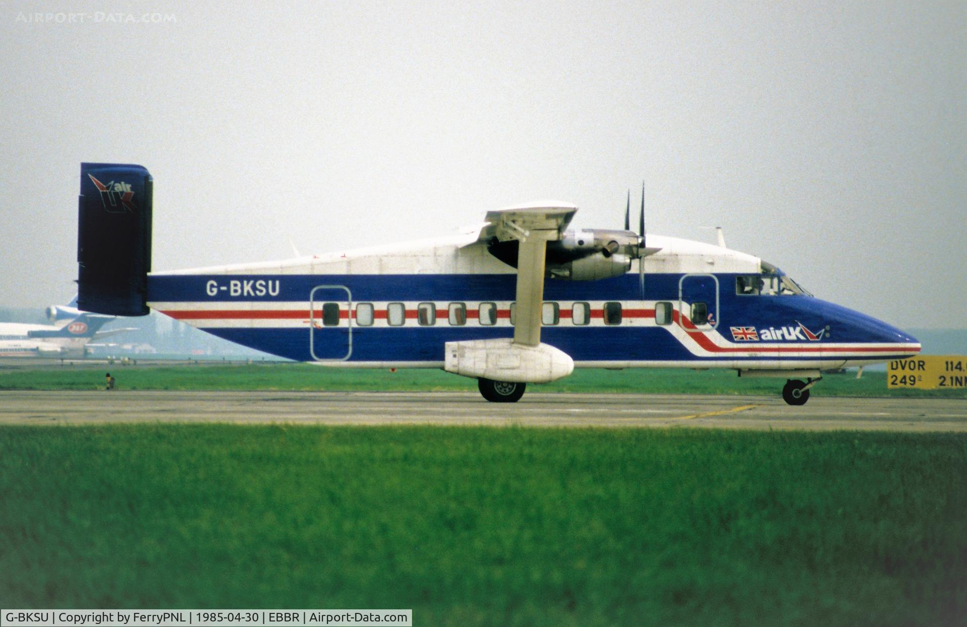 G-BKSU, 1983 Short 330-100 C/N SH.3095, Air UK SH330
