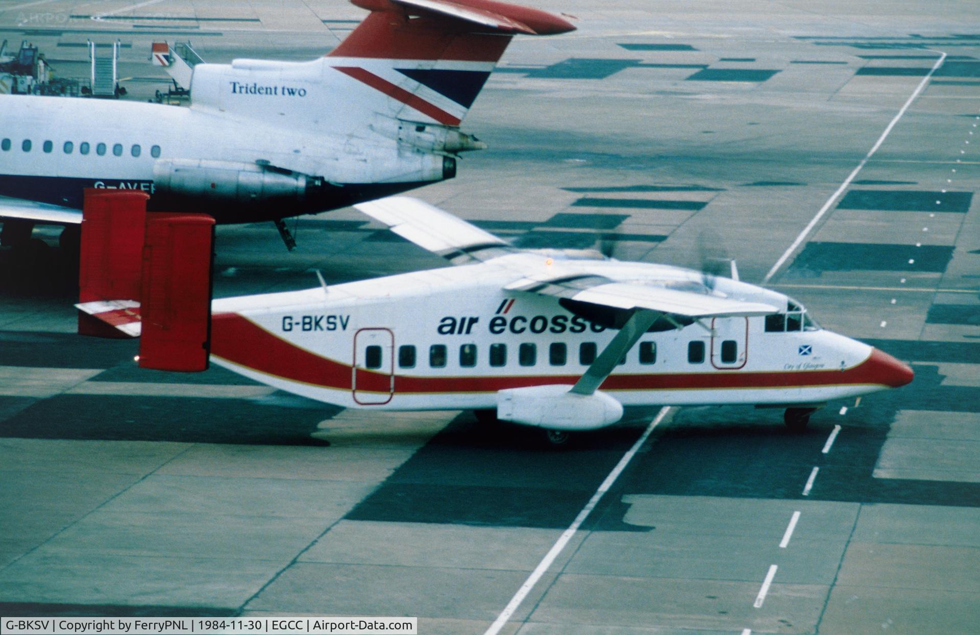 G-BKSV, 1983 Short 330-100 C/N SH.3096, Air Ecosse SH330
