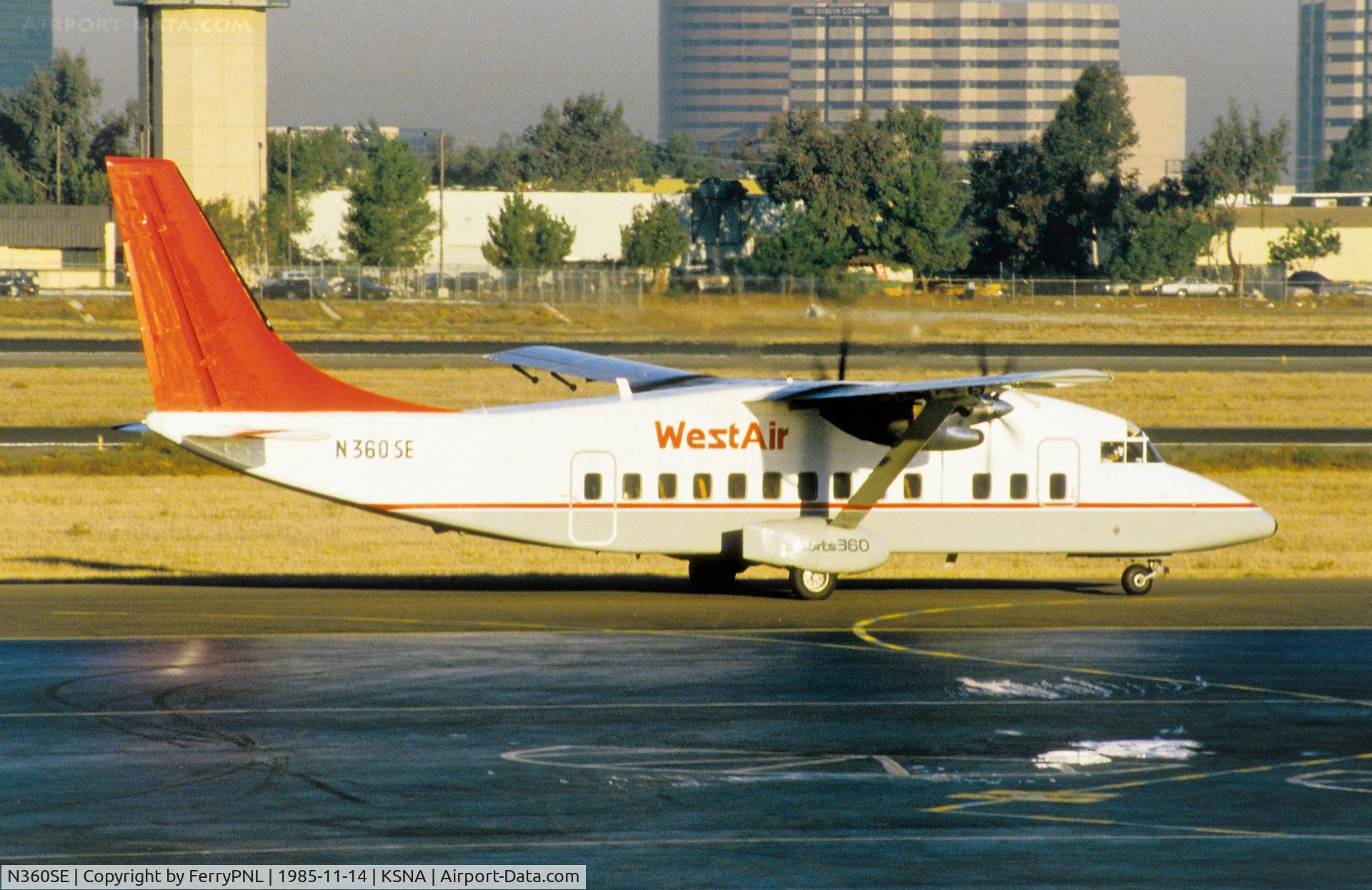 N360SE, 1984 Short SD3-60 (C-23C) C/N SH3427, Westair SH360 for an earlier morning departure