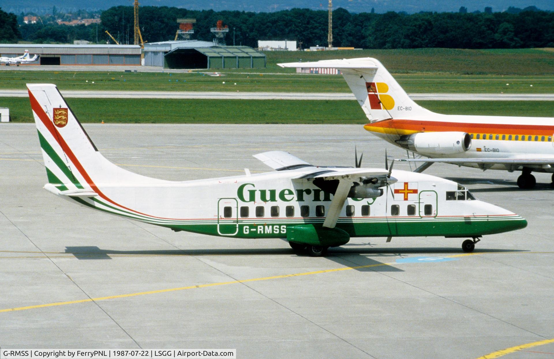 G-RMSS, 1982 Short 360-100 C/N SH.3604, Guernsey SH360