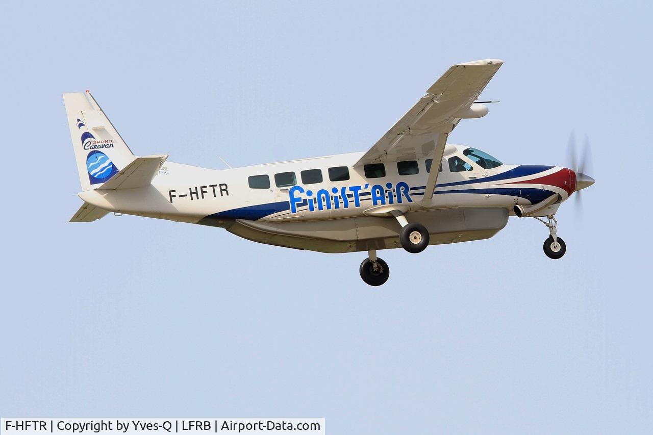 F-HFTR, 2008 Cessna 208B Grand Caravan C/N 208B-2041, Cessna 208B Grand Caravan, Take off rwy 07R, Brest-Bretagne Airport (LFRB-BES)