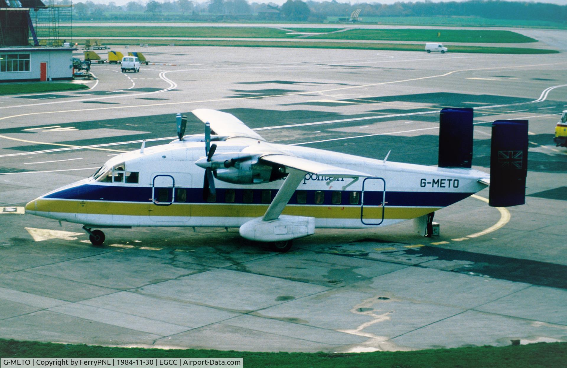 G-METO, 1976 Short 330-100 C/N SH.3005, Metropolitan SH330
