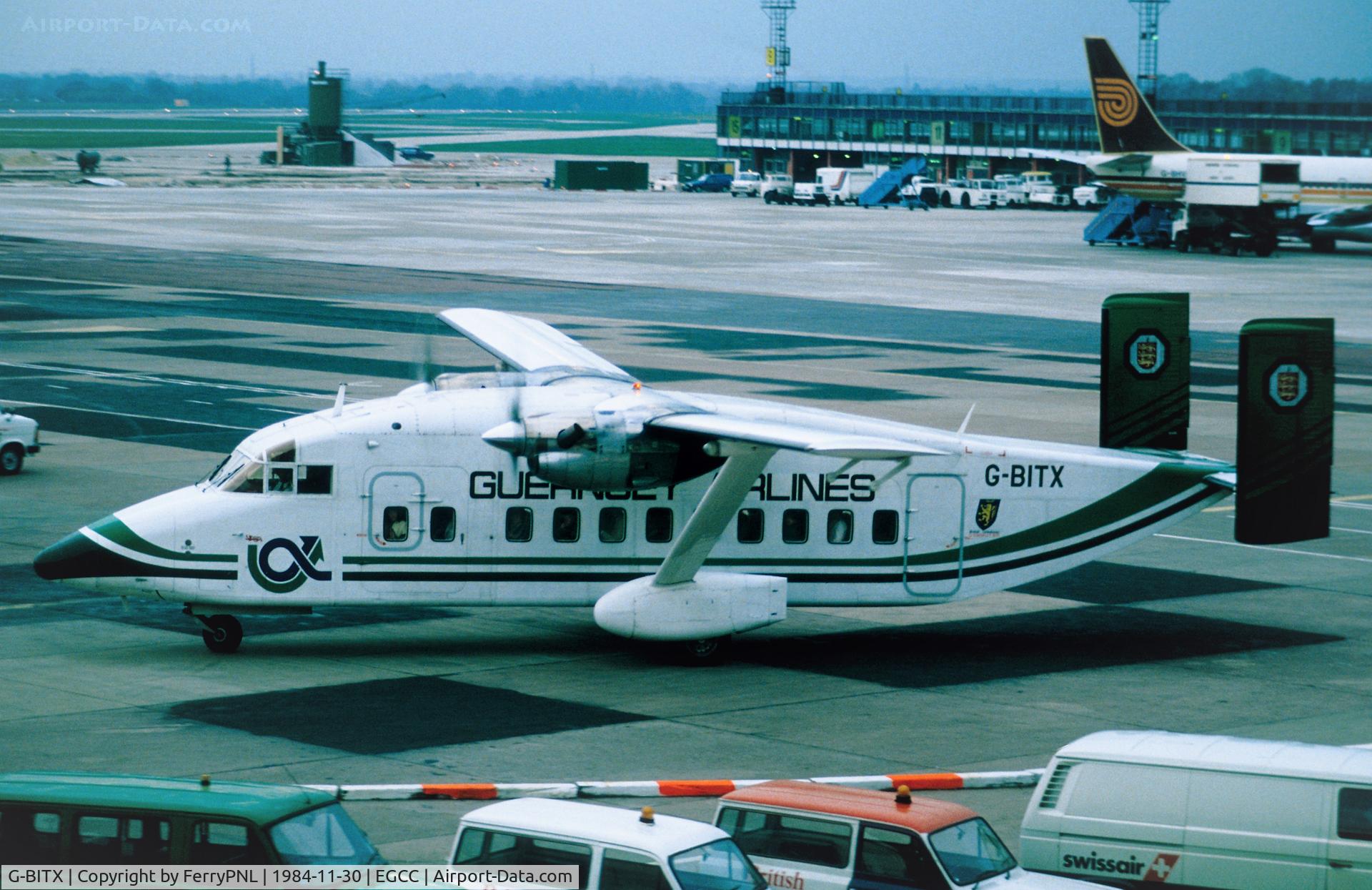 G-BITX, 1981 Short 330-200 C/N SH.3069, Guernsey SH330