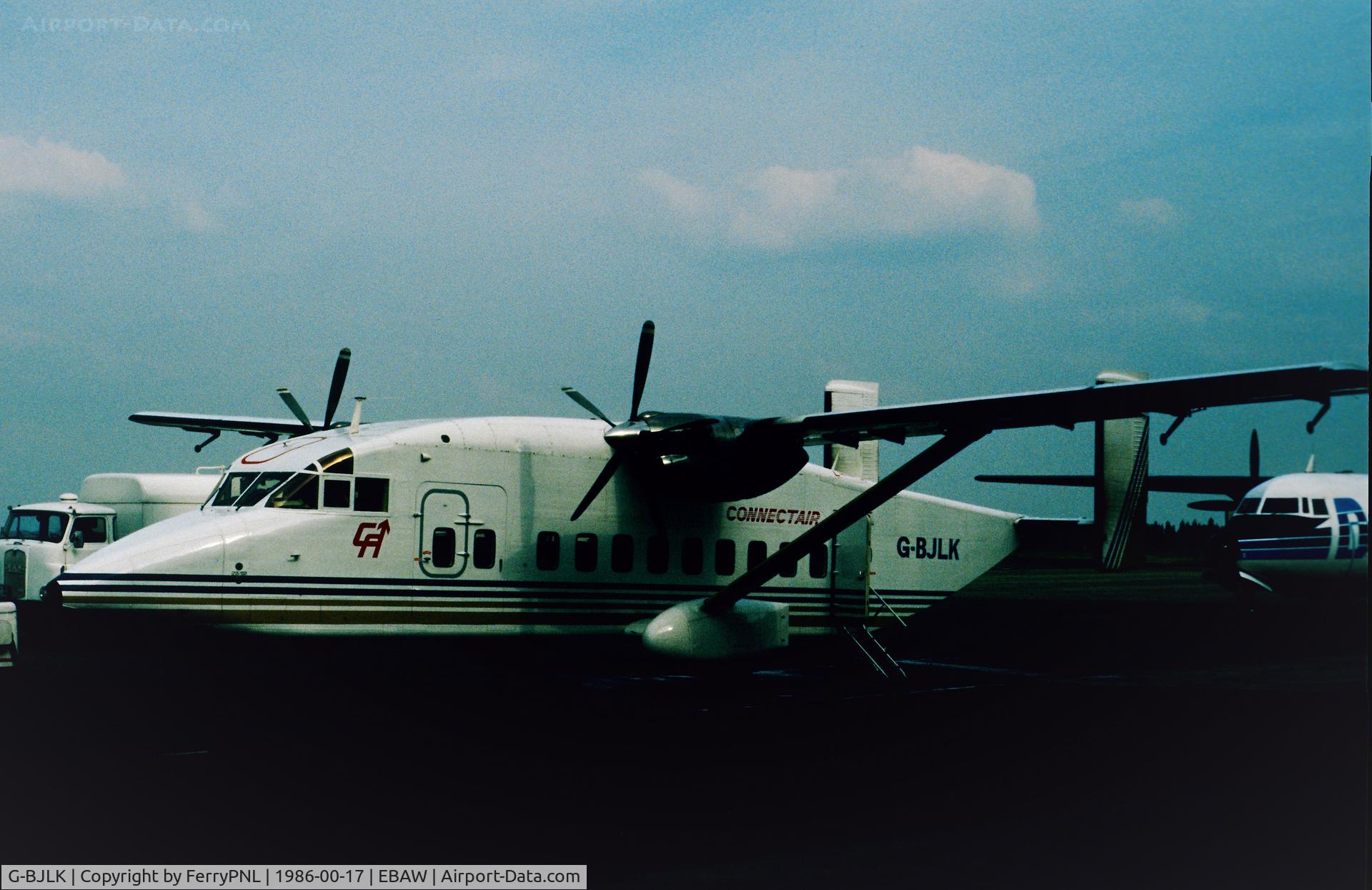 G-BJLK, 1981 Short 330-100 C/N SH.3078, Connectair Shorts 330