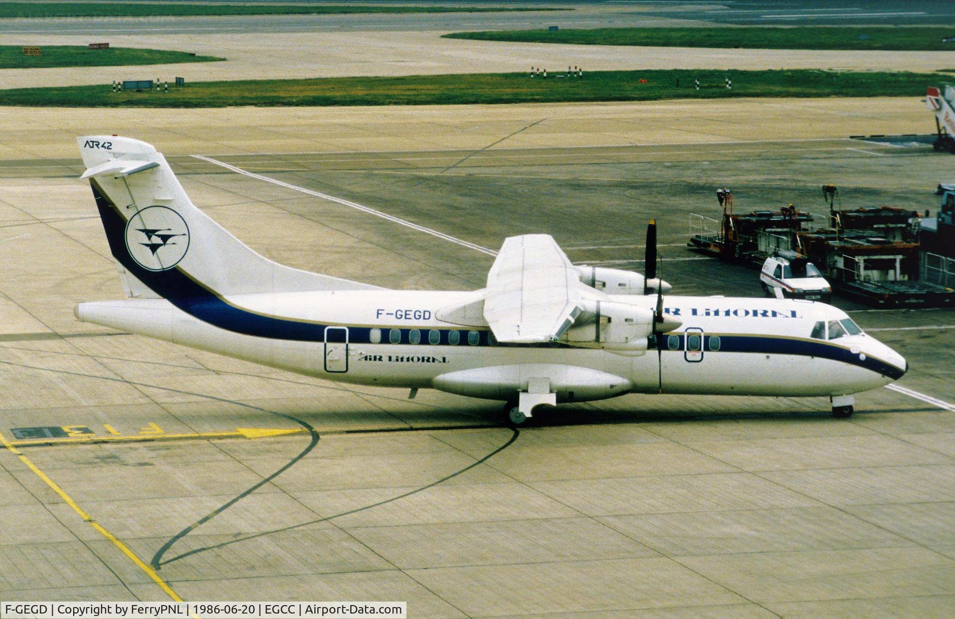 F-GEGD, 1985 ATR 42-312 C/N 004, Air Litoral ATR42