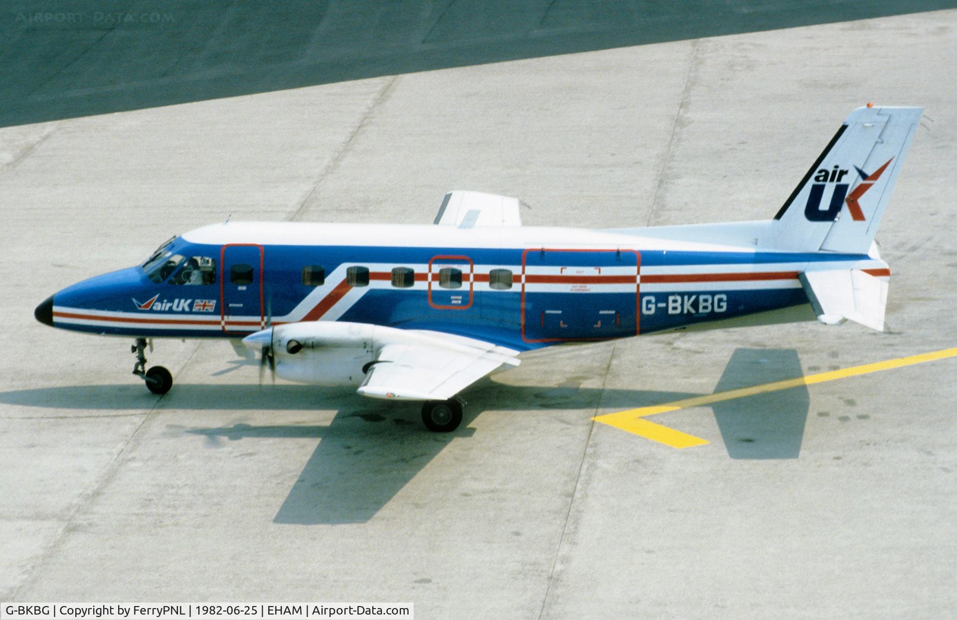 G-BKBG, 1979 Embraer EMB-110P1 Bandeirante C/N 110219, Air UK EMB110