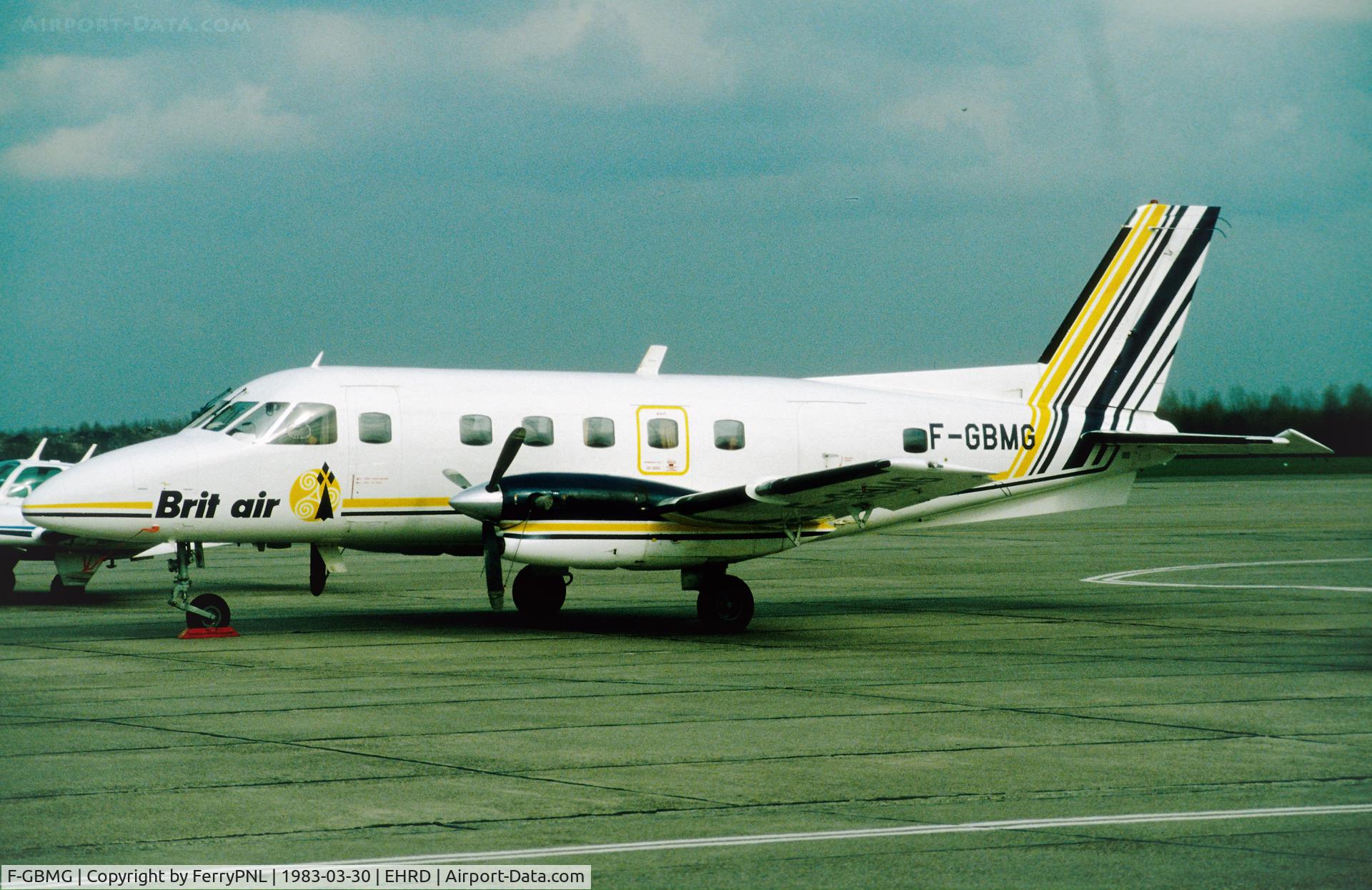 F-GBMG, 1978 Embraer EMB-110P2 Bandeirante C/N 110197, Brit Air EMB110