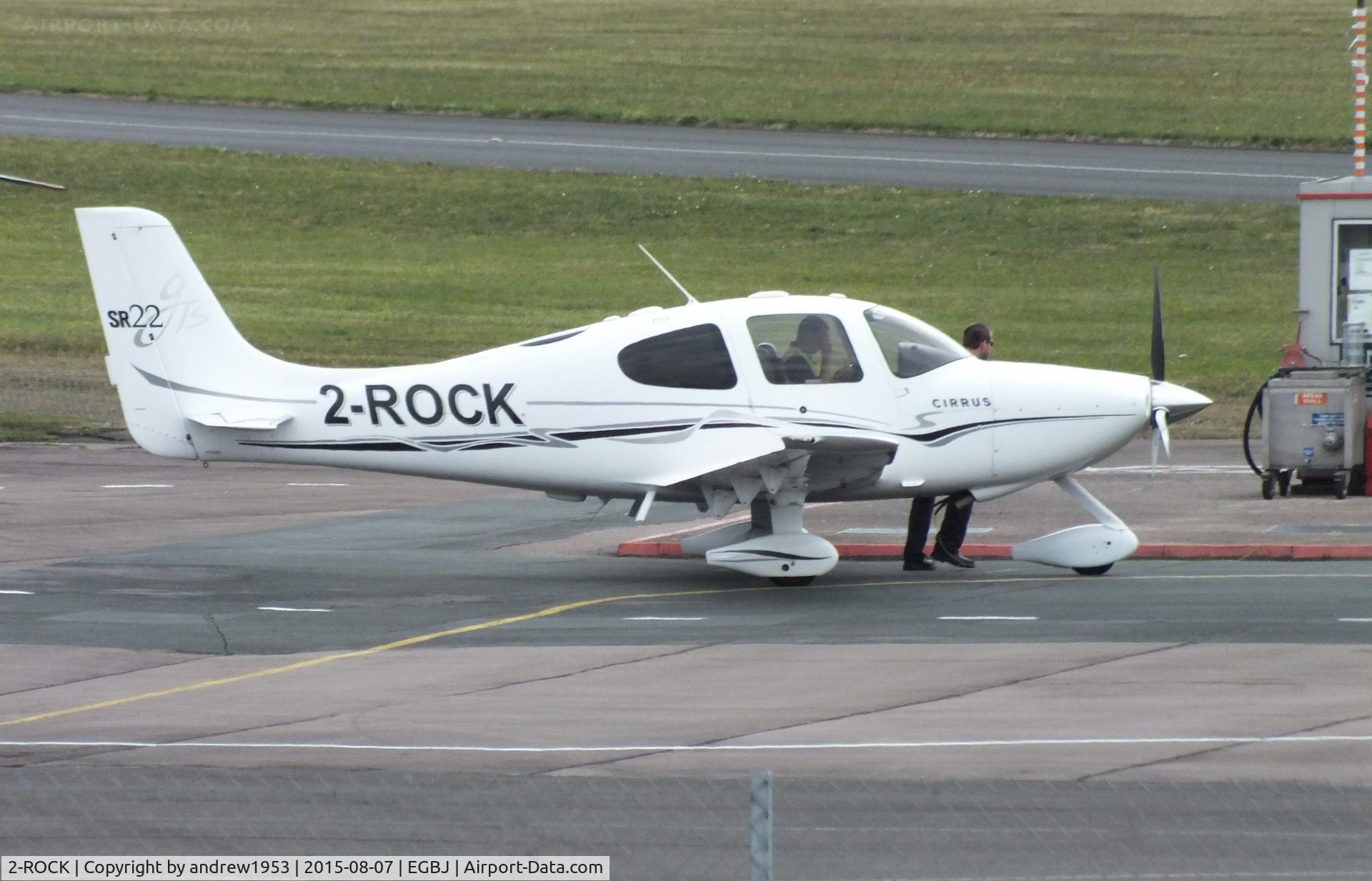 2-ROCK, 2005 Cirrus SR22 GTS C/N 1313, 2-ROCK at Gloucestershire Airport.