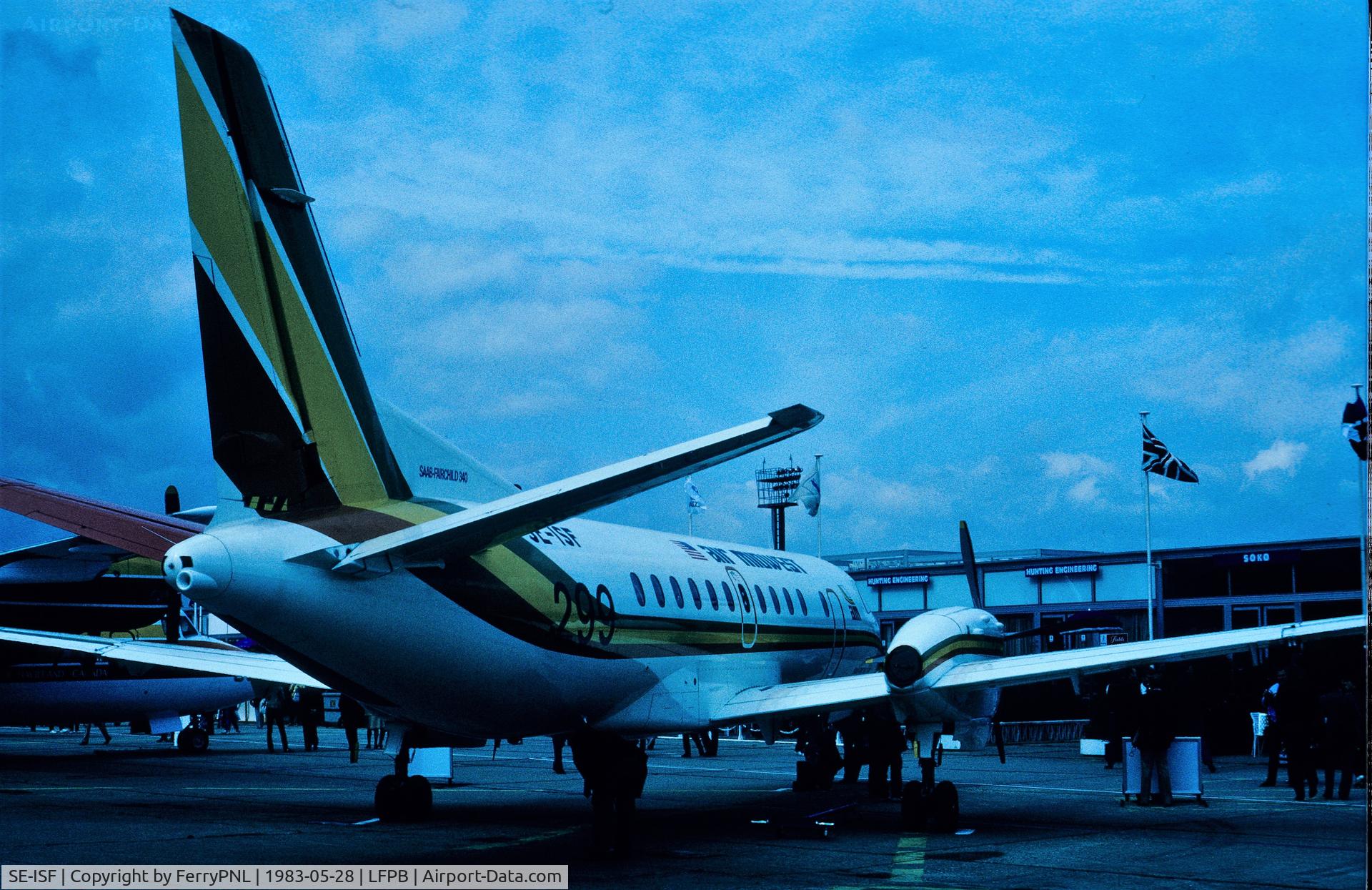 SE-ISF, 1983 Saab 340A C/N 001, Saab demo SF340A in Air Midwest outfit