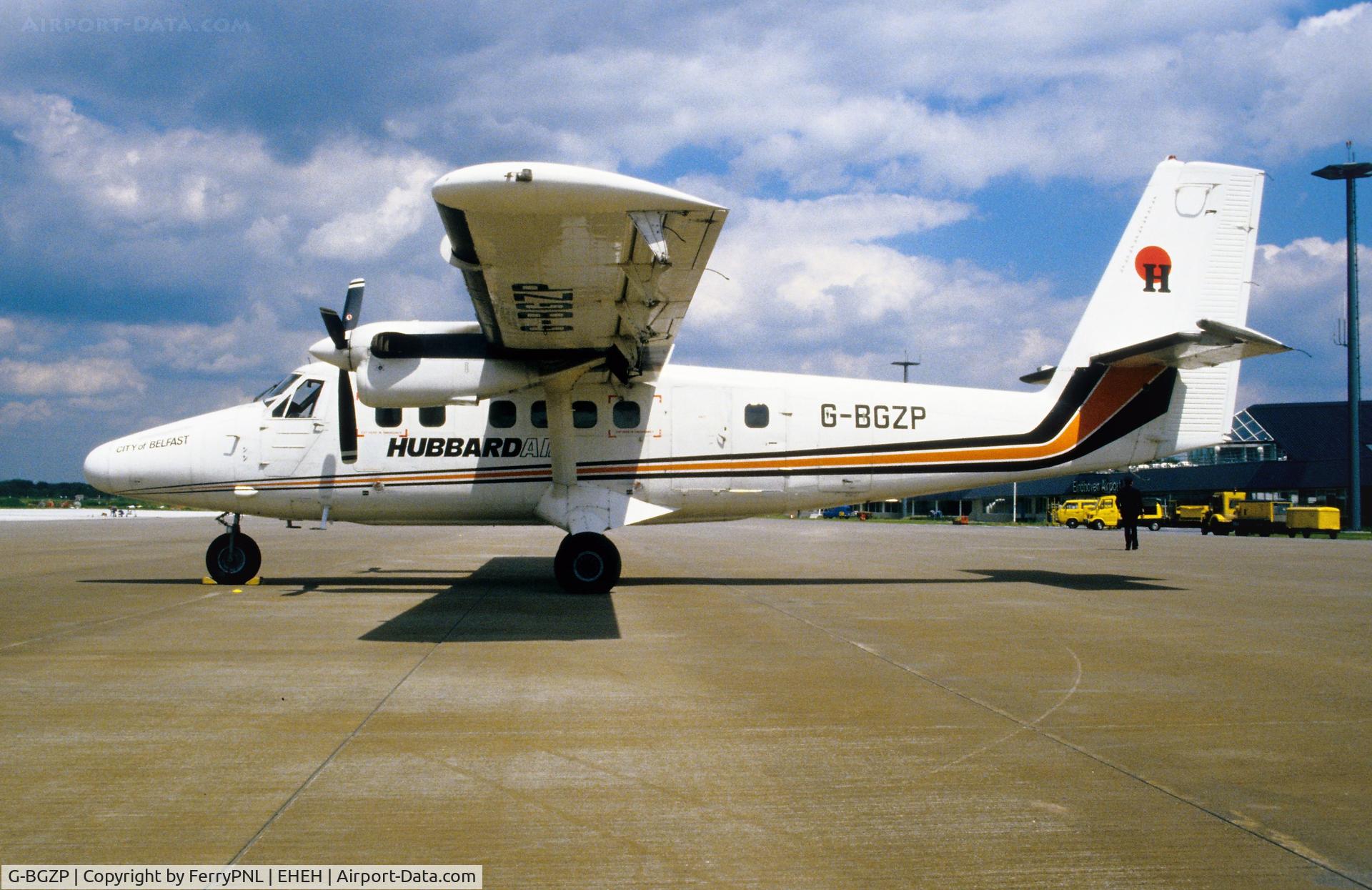 G-BGZP, 1980 De Havilland Canada DHC-6-310 Twin Otter C/N 682, Hubbardair DHC6 Twin Otter