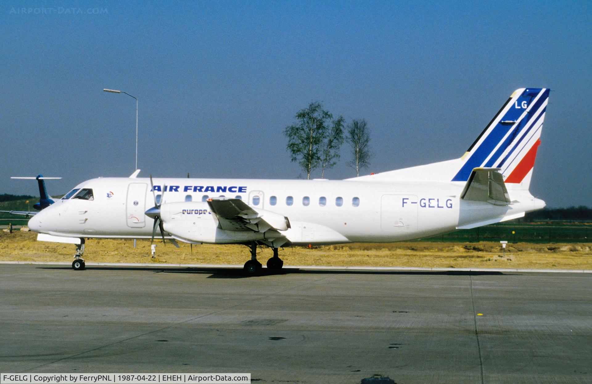 F-GELG, 1986 Saab 340A C/N 340A-081, Air France SF340