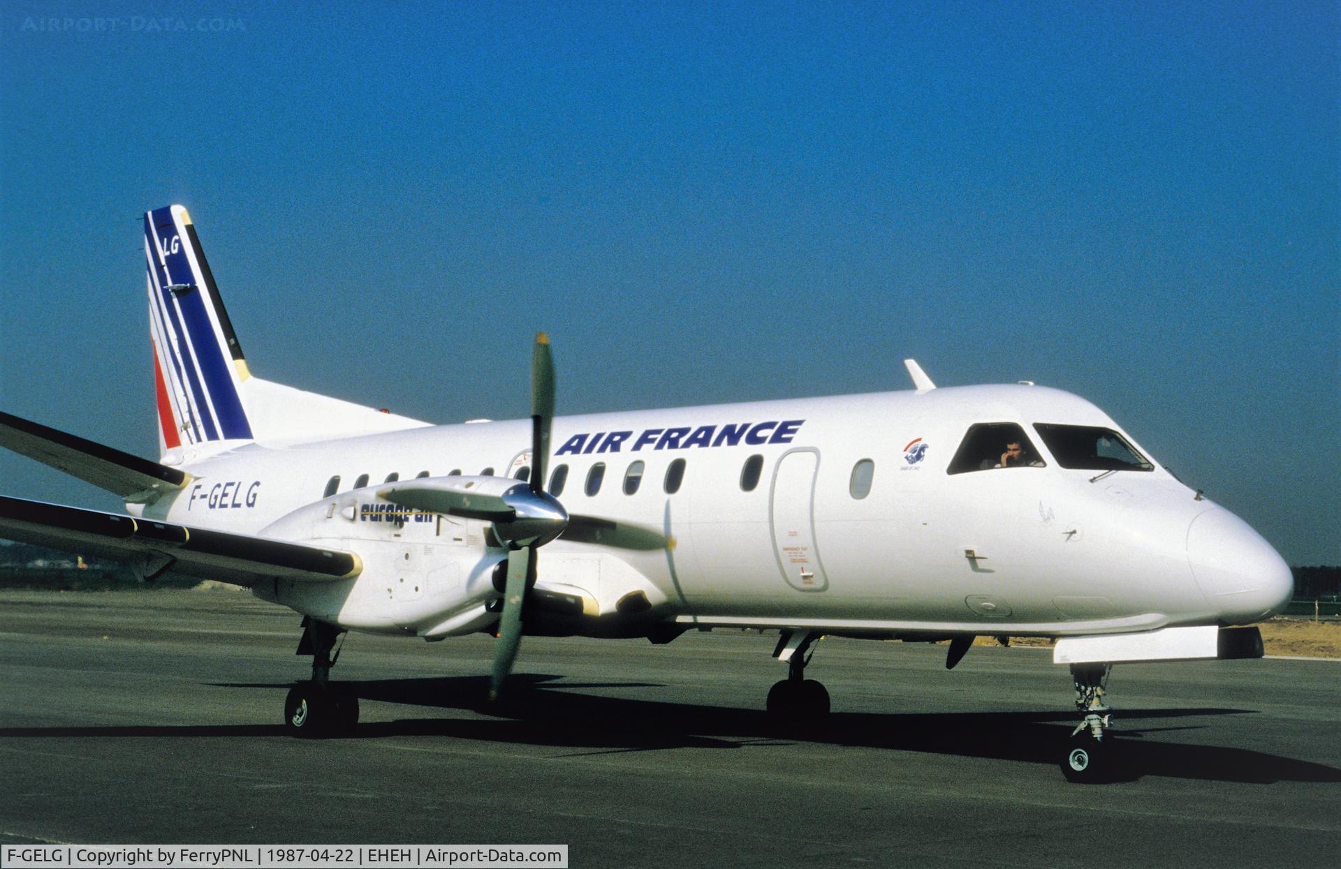 F-GELG, 1986 Saab 340A C/N 340A-081, Air France SF340