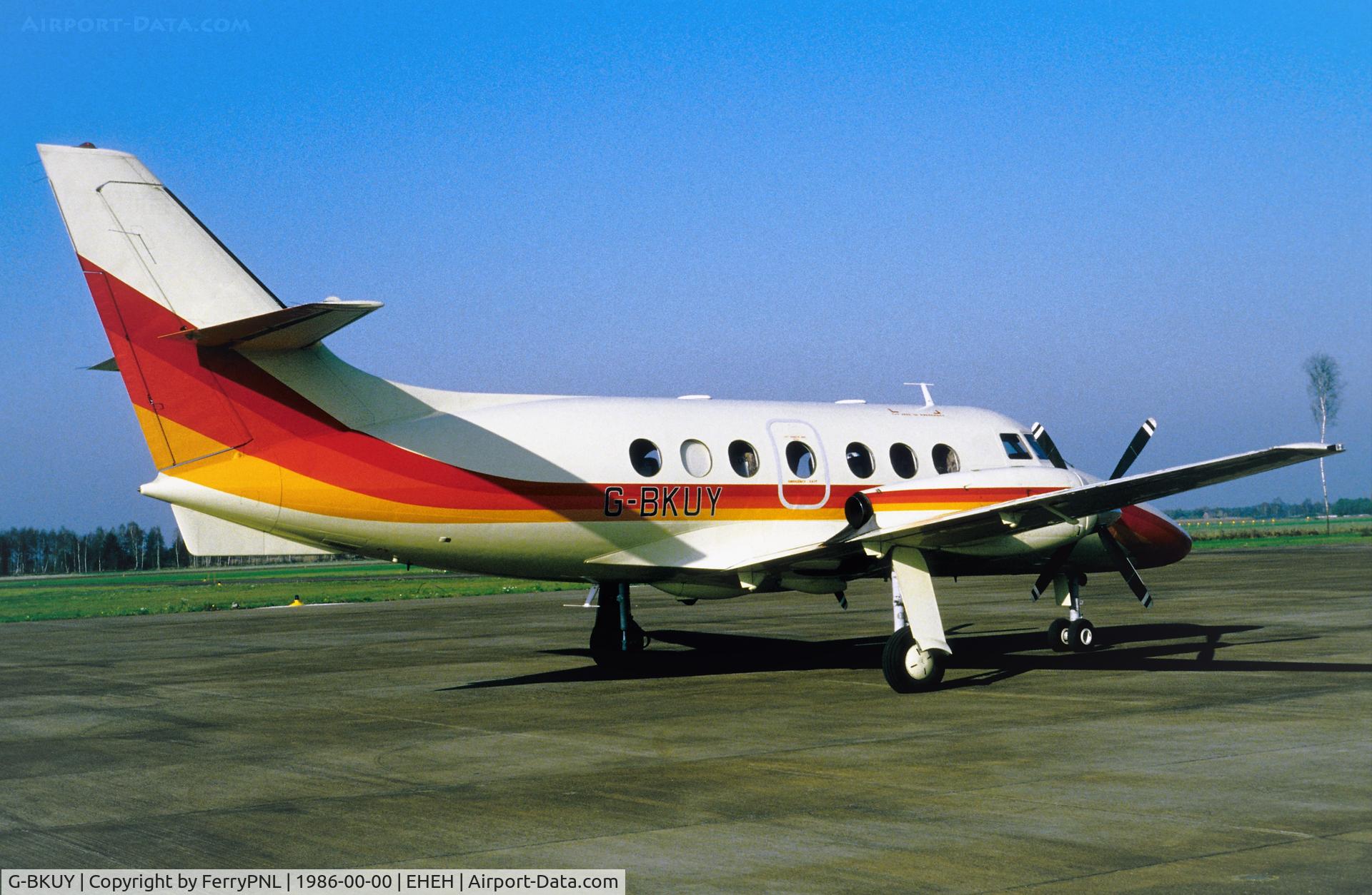 G-BKUY, 1983 British Aerospace BAe-3102 Jetstream 31 C/N 616, McAlpine BAe31