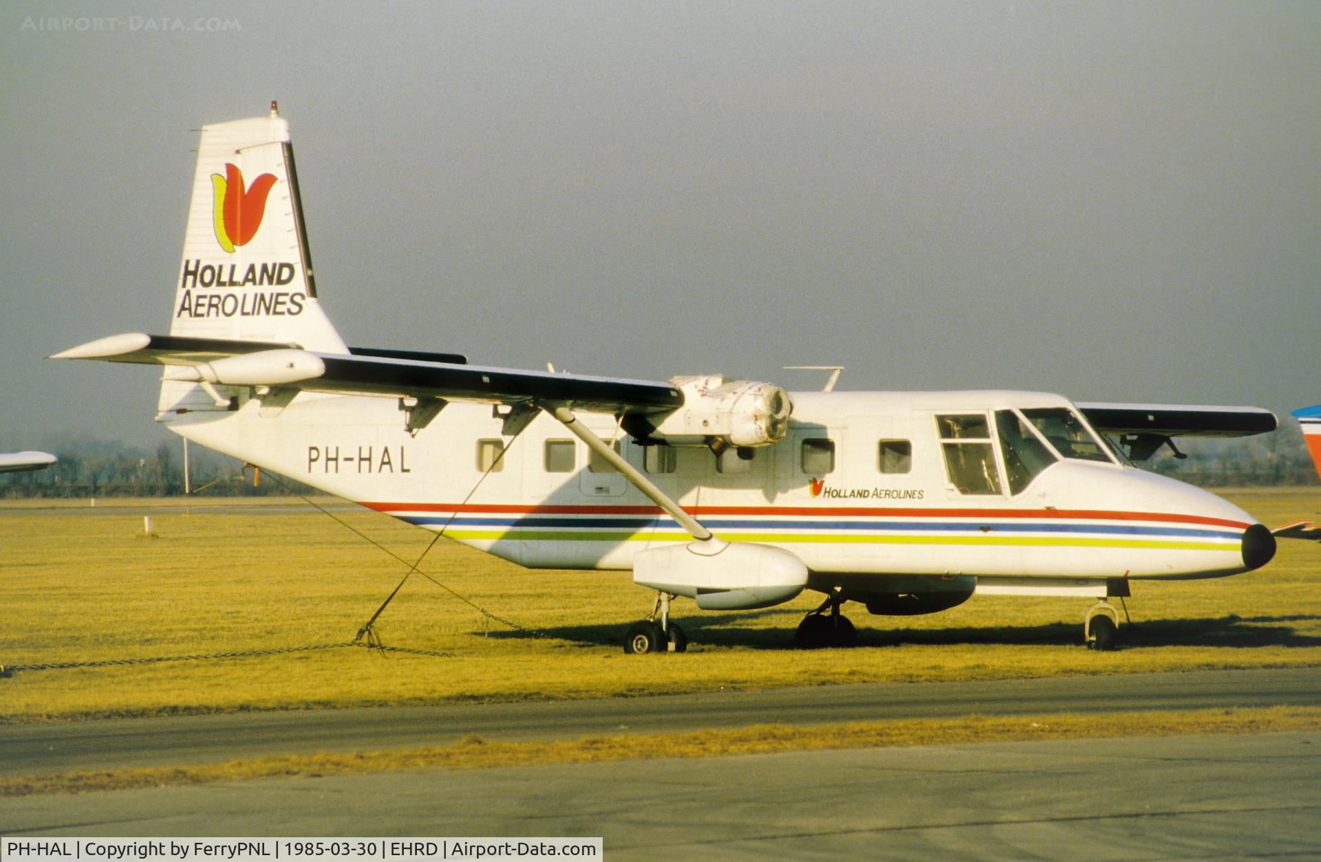 PH-HAL, GAF N.24A Nomad C/N N24A-072, Holland Aero Lines N24 Nomad grounded