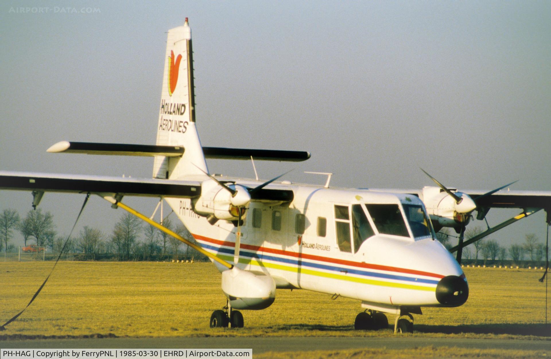PH-HAG, GAF N.24A Nomad C/N N24A-74, Australian made N24 Nomad in Holland Aero Lines livery