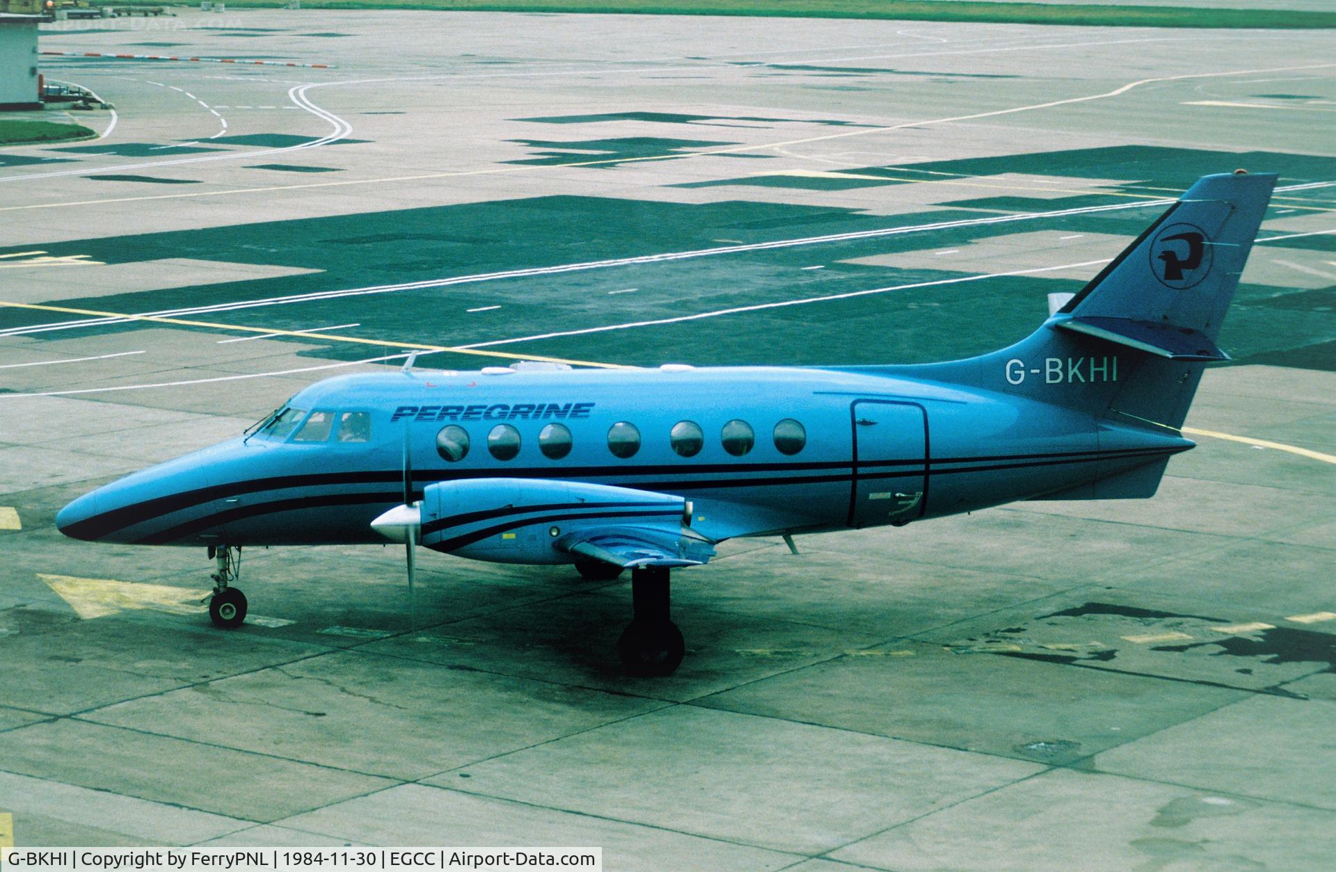 G-BKHI, 1982 British Aerospace BAe-3101 Jetstream 31 C/N 604, Peregrine BAe31