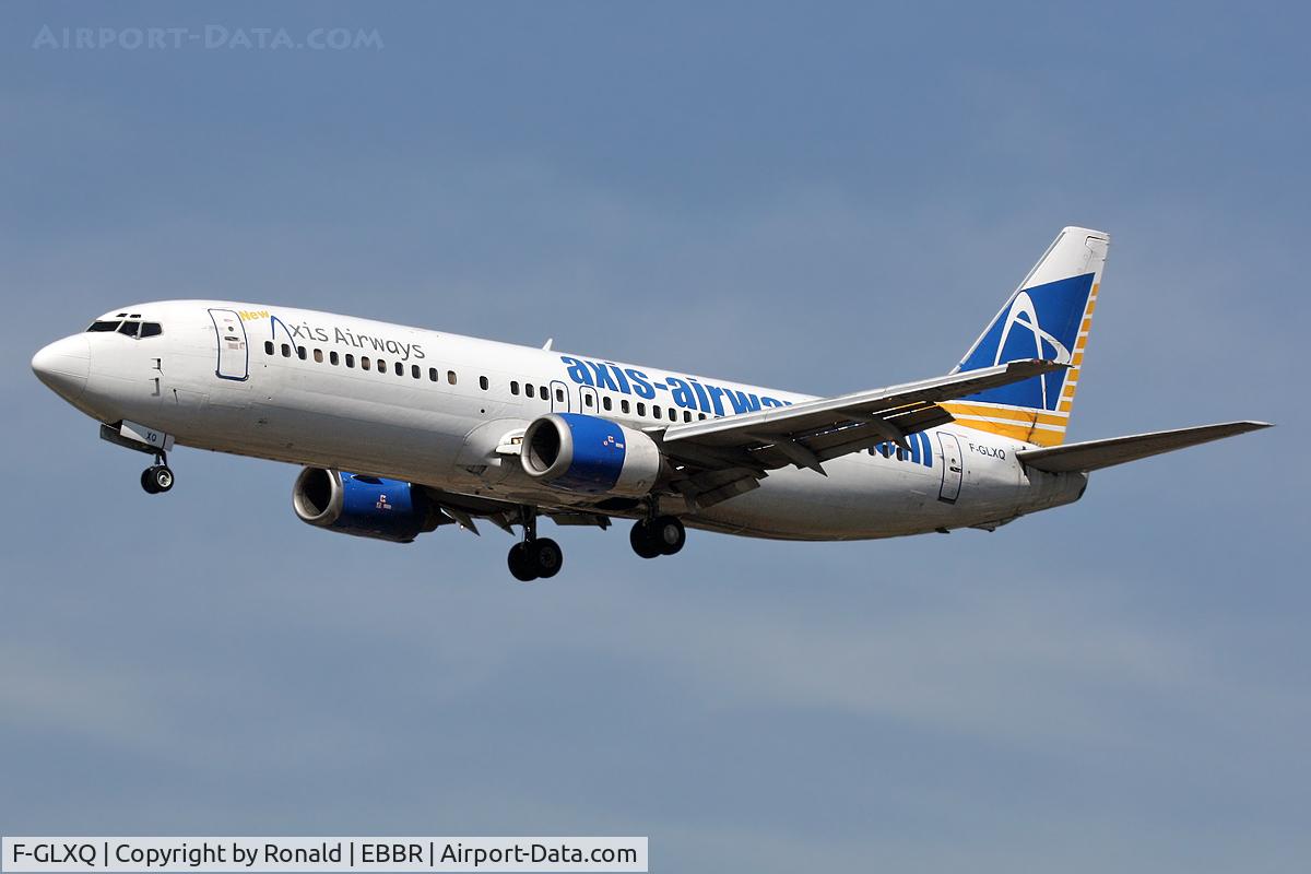 F-GLXQ, 1990 Boeing 737-4Y0 C/N 24688, at bru