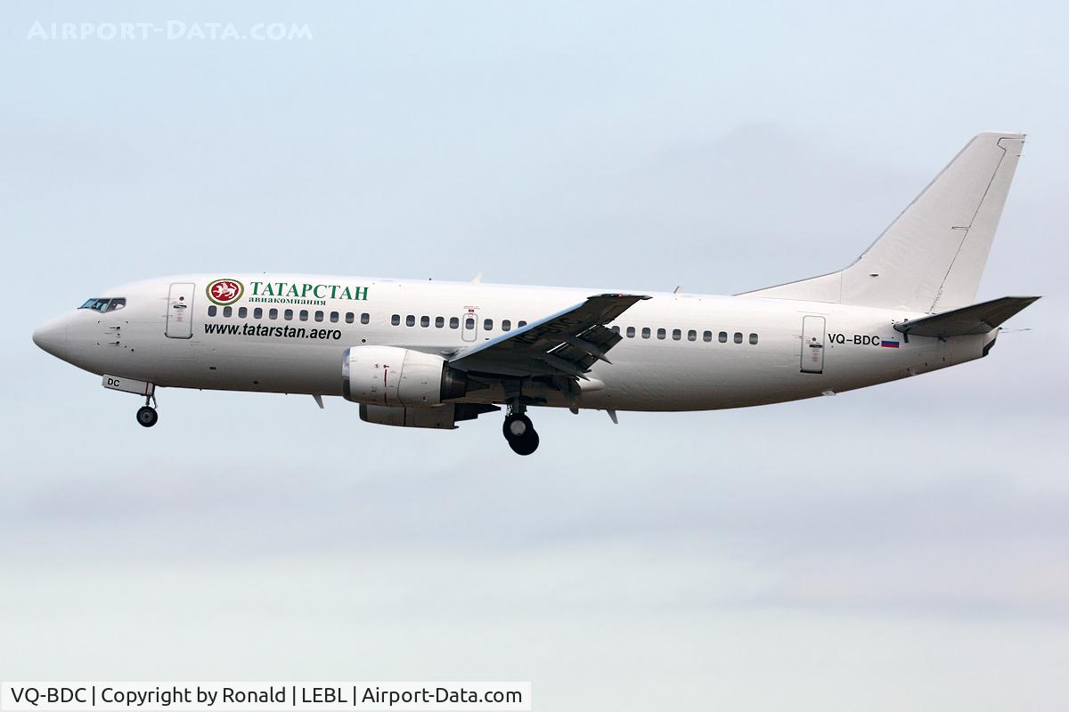 VQ-BDC, 1992 Boeing 737-341 C/N 26852/2273, at bcn