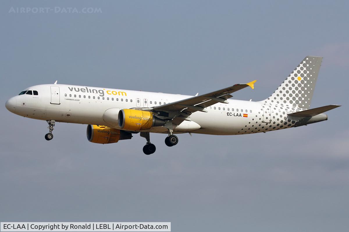 EC-LAA, 2006 Airbus A320-214 C/N 2678, at bcn