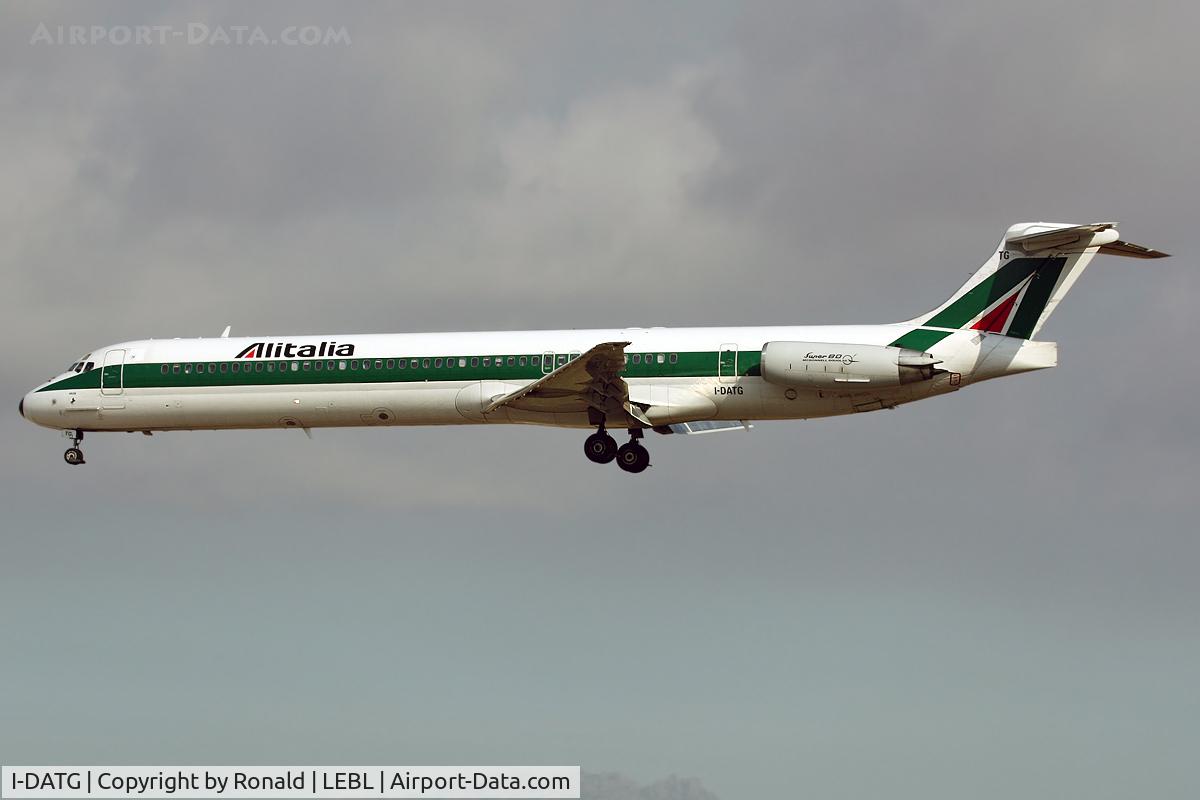 I-DATG, 1994 McDonnell Douglas MD-82 (DC-9-82) C/N 53225, at bcn