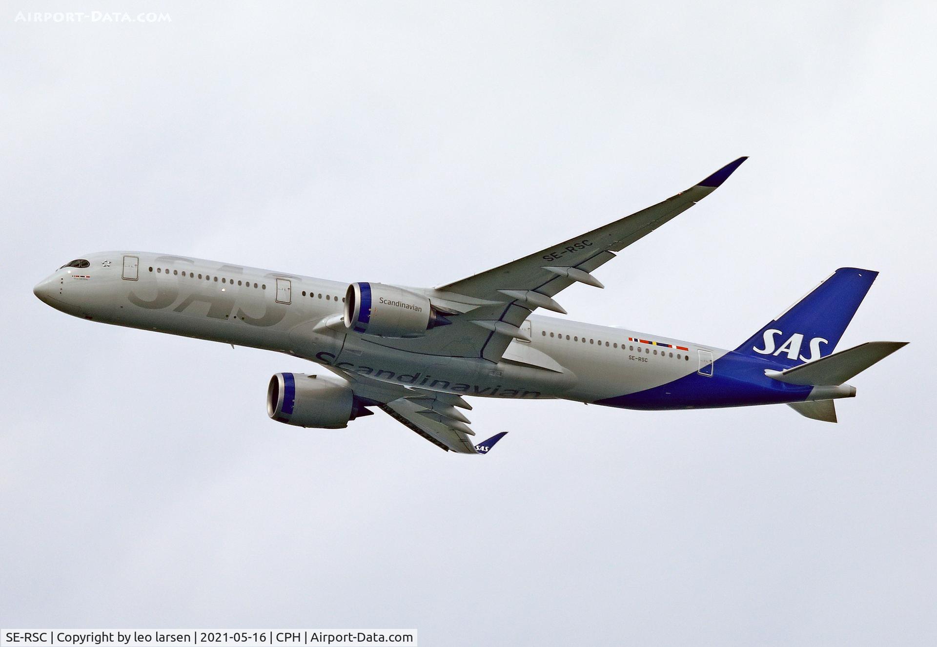 SE-RSC, 2020 Airbus A350-941 C/N 391, Copenhagen 16.5.2021
