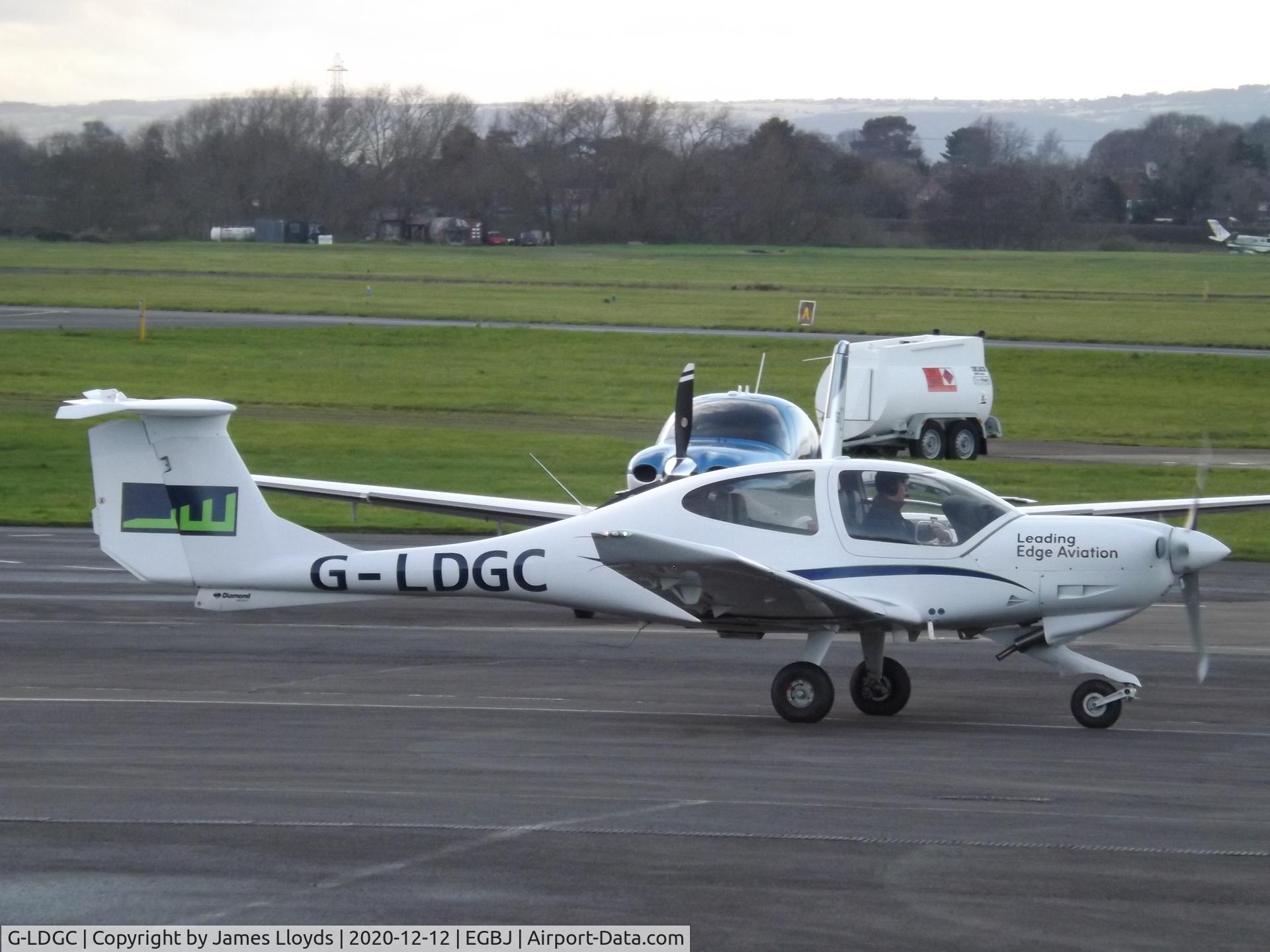 G-LDGC, 2006 Diamond DA-40D Diamond Star C/N D4.252, At Gloucestershire Airport.