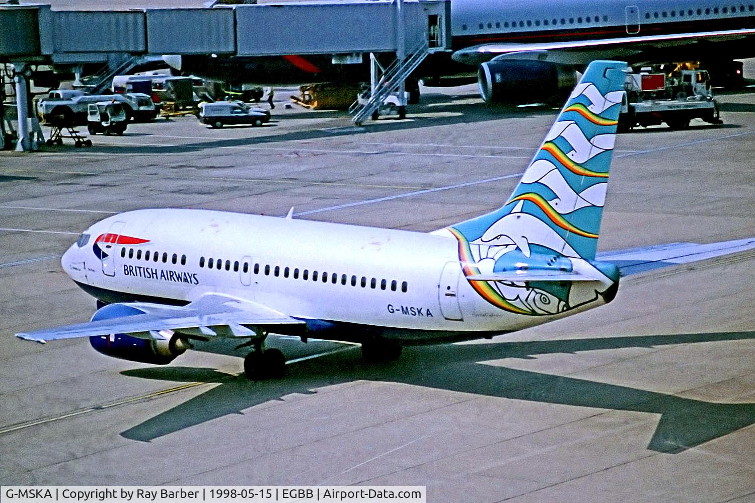 G-MSKA, 1990 Boeing 737-5L9 C/N 24859, G-MSKA   Boeing 737-5L9 [24859] (British Airways) Birmingham Int'l~G 15/05/1998