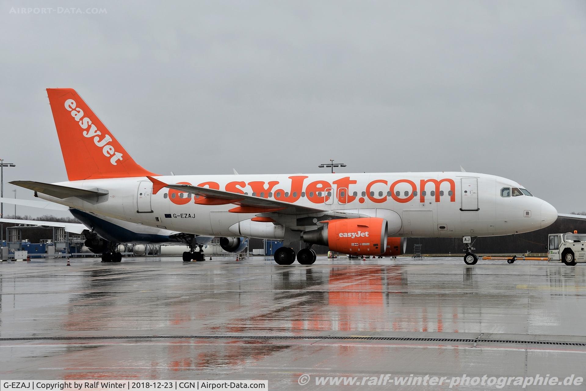 G-EZAJ, 2006 Airbus A319-111 C/N 2742, Airbus A319-111 - U2 EZY easyJet - 2742 - G-EZAJ - 23.12.2018 - CGN