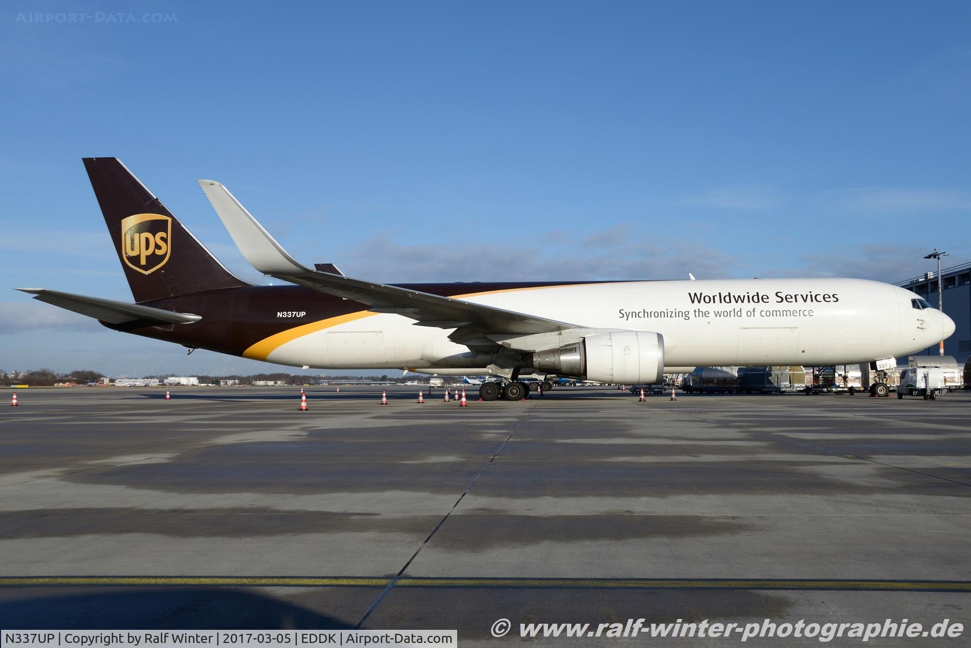 N337UP, 2010 Boeing 767-34AFER C/N 37858, Boeing 767-34AF(ER) - 5X UPS United Parcel Service - 37858 - N337UP - 05.03.2017 - CGN