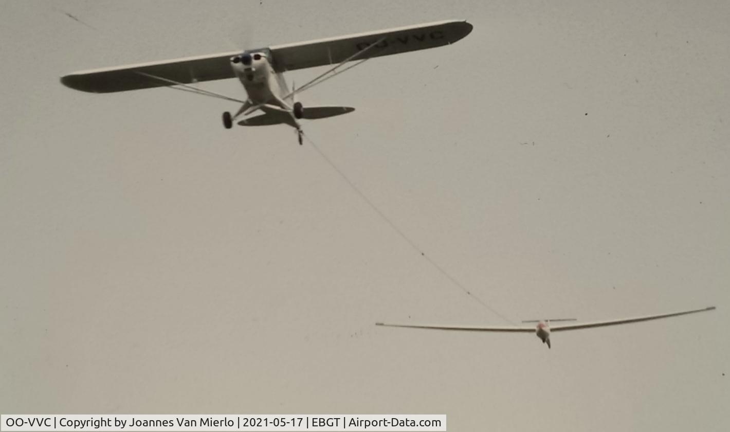 OO-VVC, 1965 Piper PA-18-150 Super Cub C/N 18-8286, Scan from slide