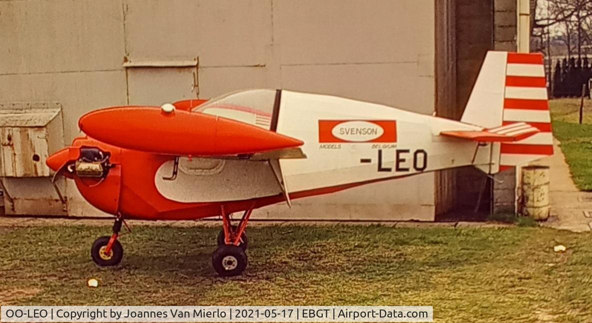 OO-LEO, 1962 Tipsy T-66S Nipper 2 C/N 62, scan from slide