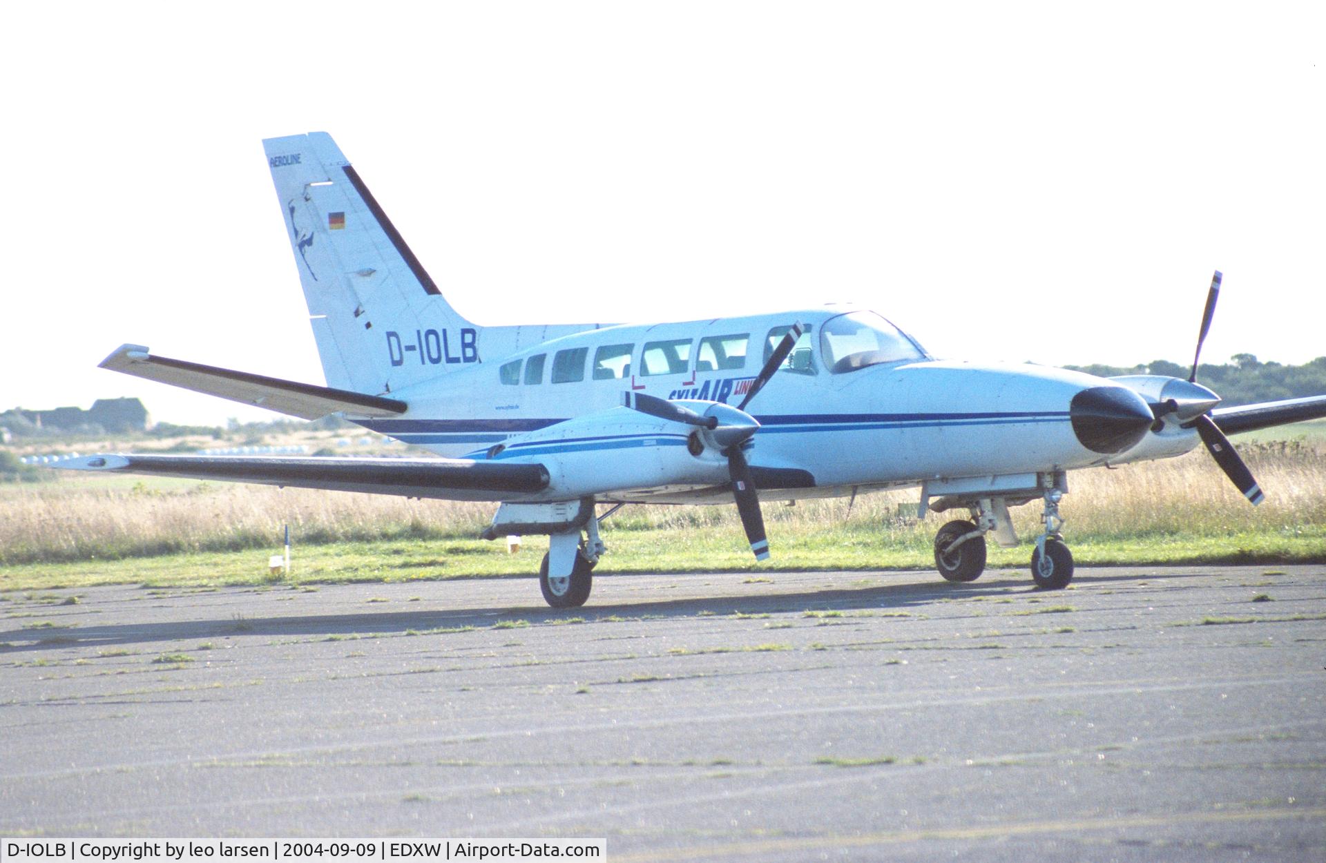 D-IOLB, Cessna 404 Titan C/N 404-0691, Sylt 9.9.2004