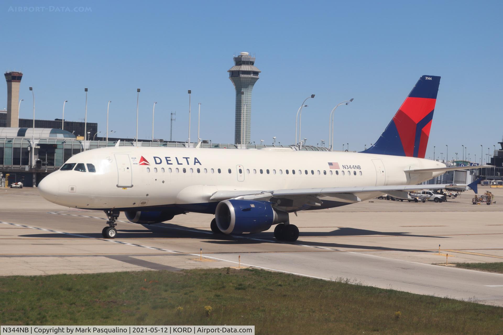 N344NB, 2002 Airbus A319-114 C/N 1766, Airbus A319-114